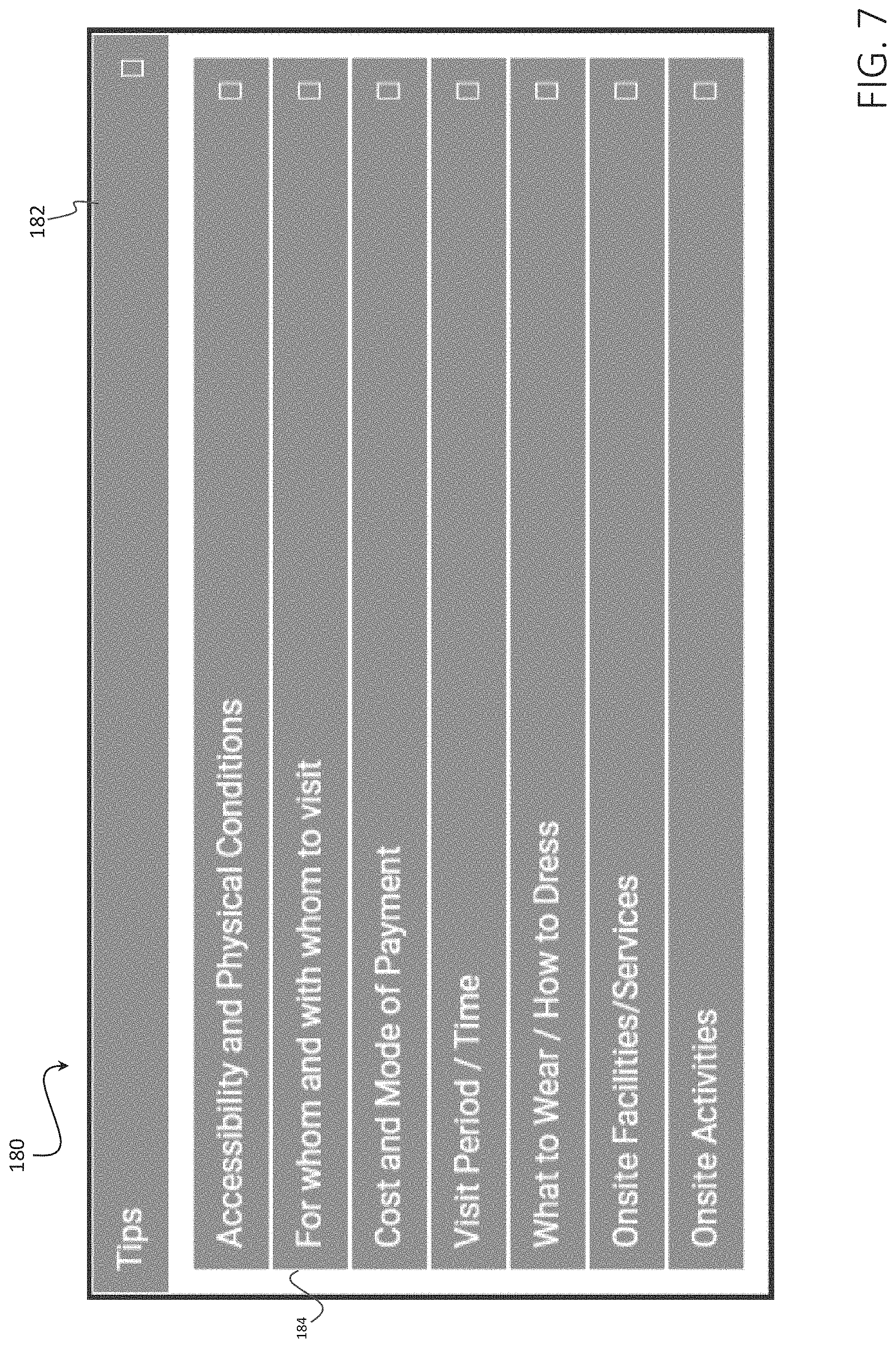 Patent US11774264 Figure 7 – Method and system for providing information to a user relating to a point-of-interest