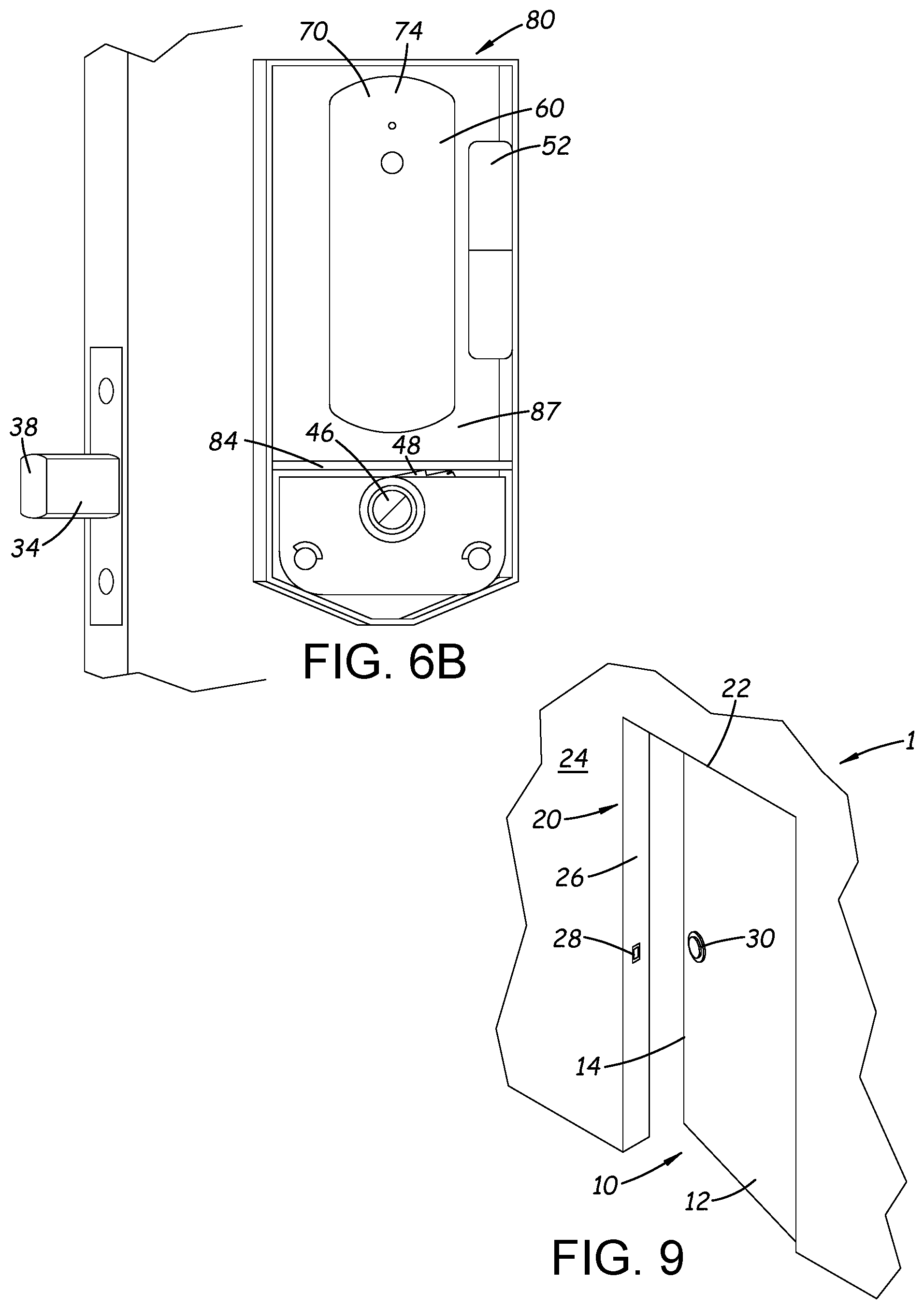Patent US11774267 Figure 5 – System and apparatus for sensing and providing alerts for deadbolt lock status