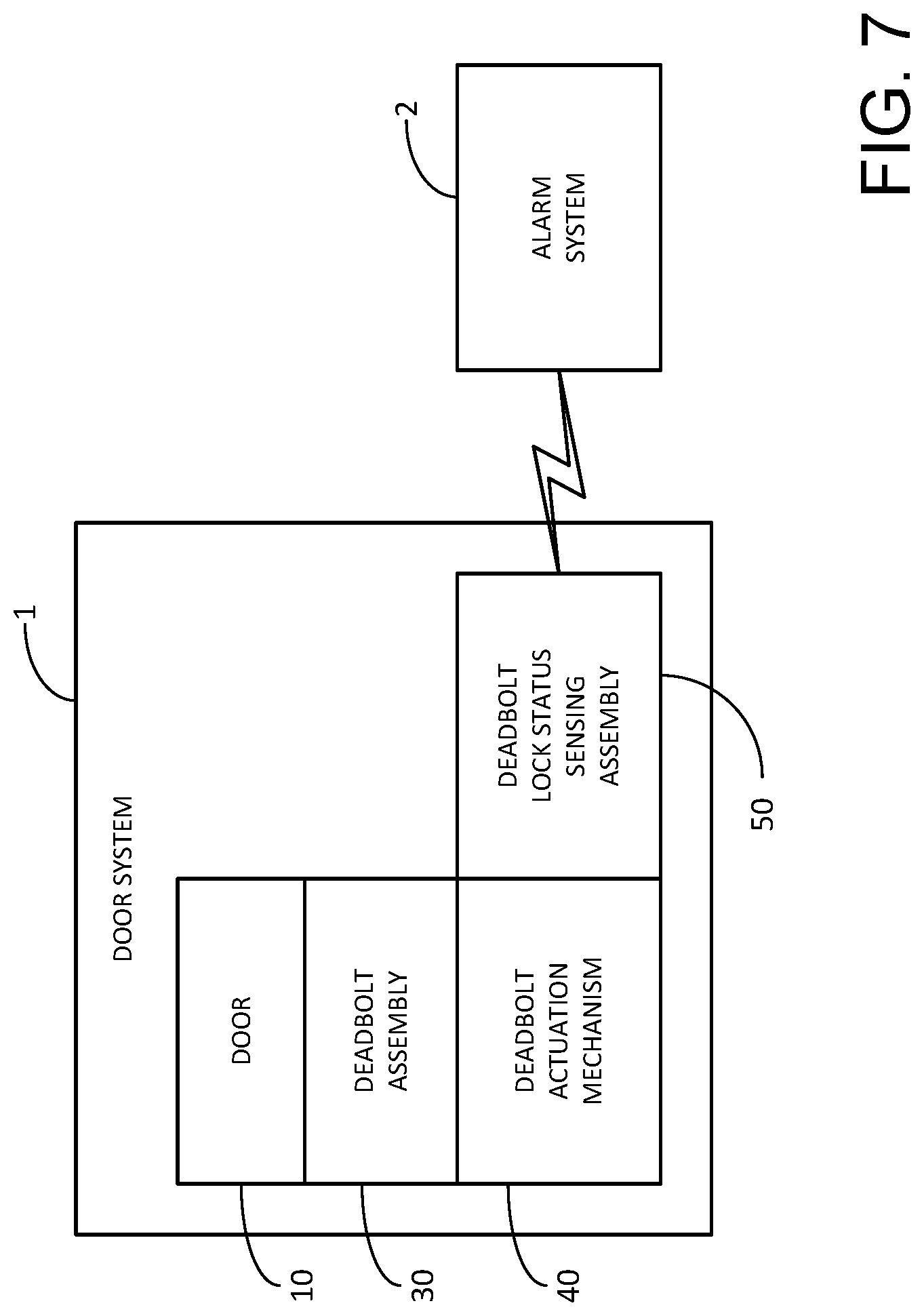 Patent US11774267 Figure 6 – System and apparatus for sensing and providing alerts for deadbolt lock status