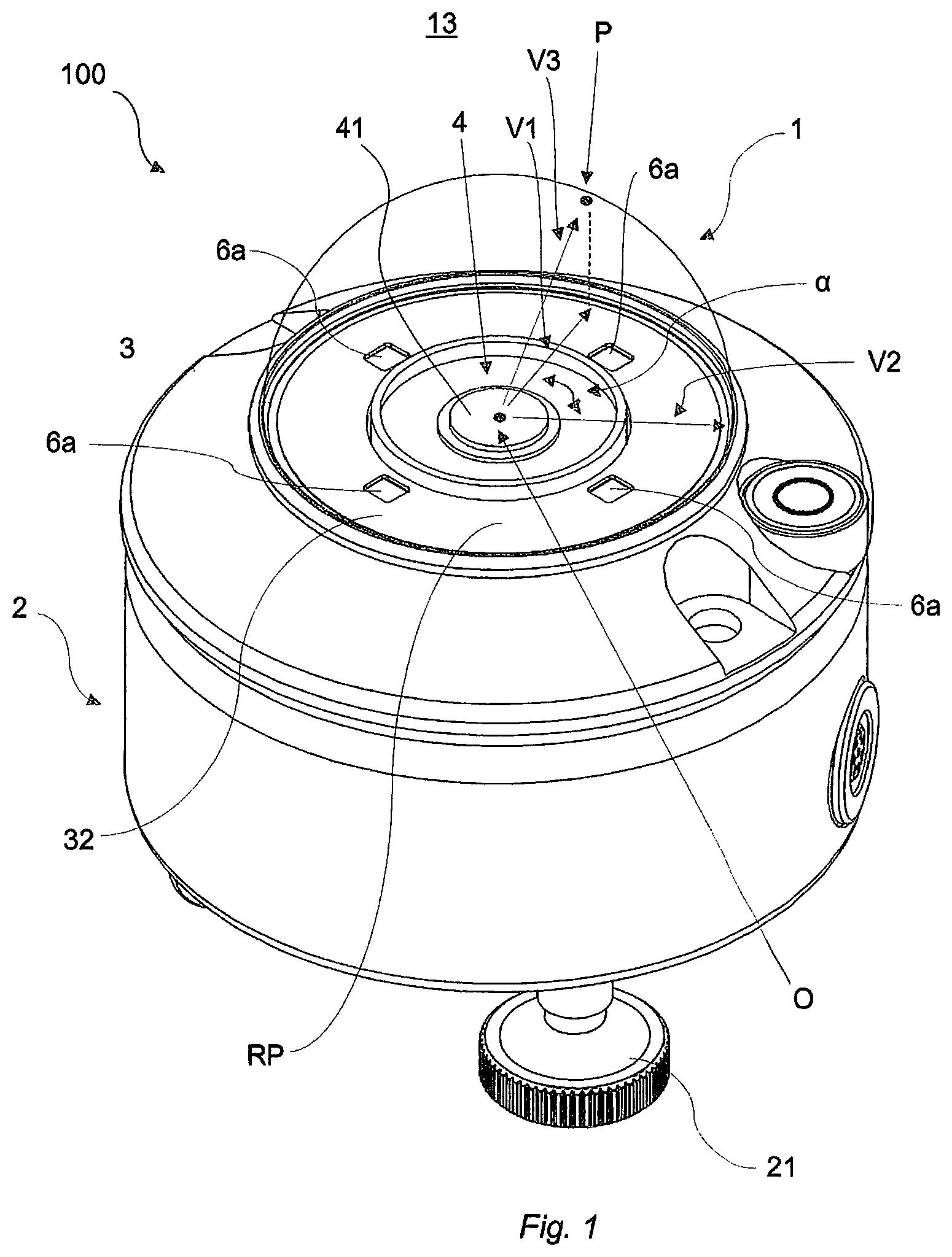 Patent US11774282 Figure 1 – Pyranometer dome soiling detection with light sensors
