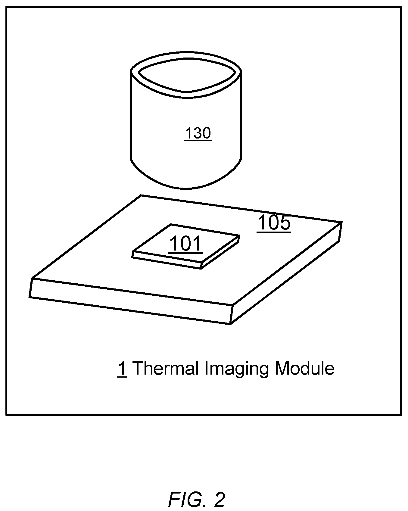 Patent US11774293 Figure 3 – Design, test, and operation of a small thermal imaging core