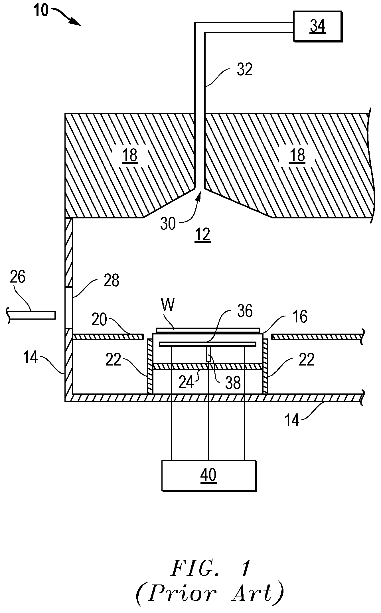 Patent US11774298 Figure 1 – Multi-point thermocouples and assemblies for ceramic heating structures