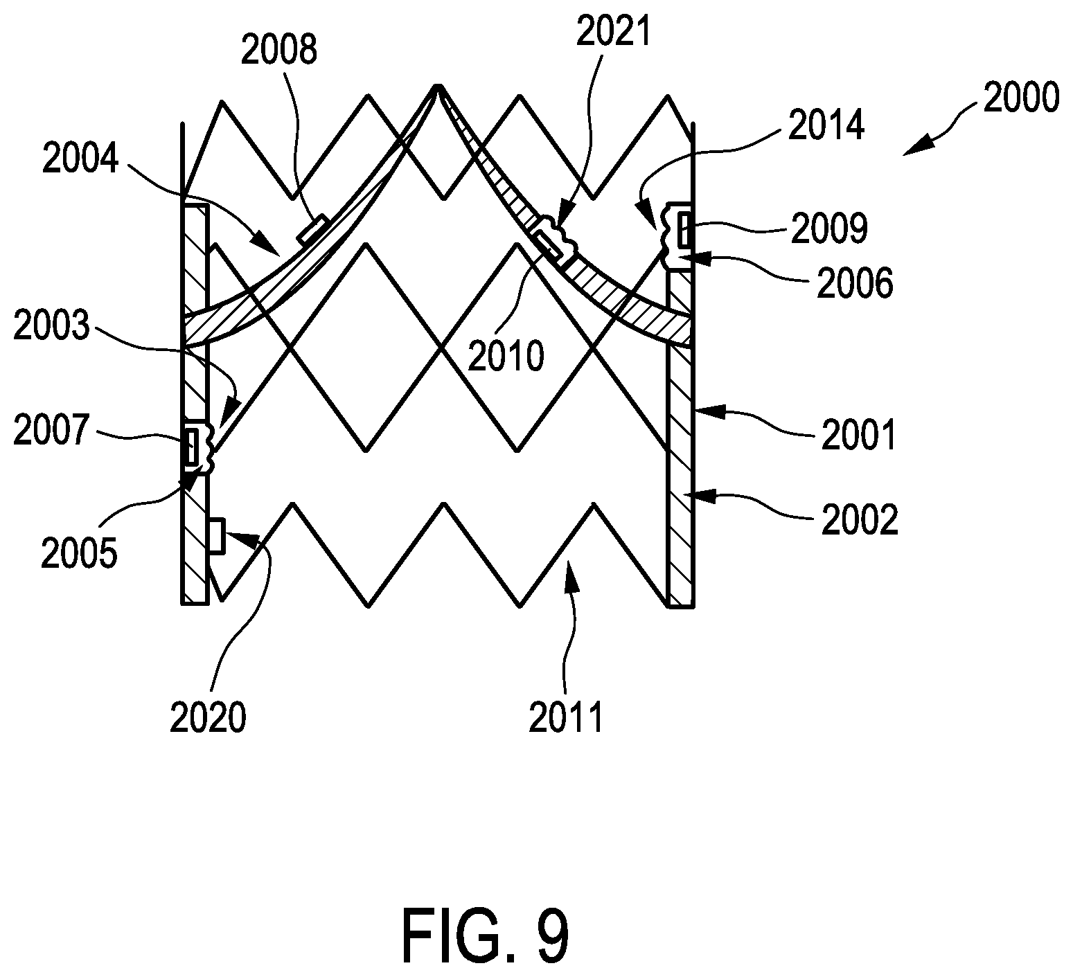Patent US11774300 Figure 9 – Pressure sensor for being introduced into a circulatory system