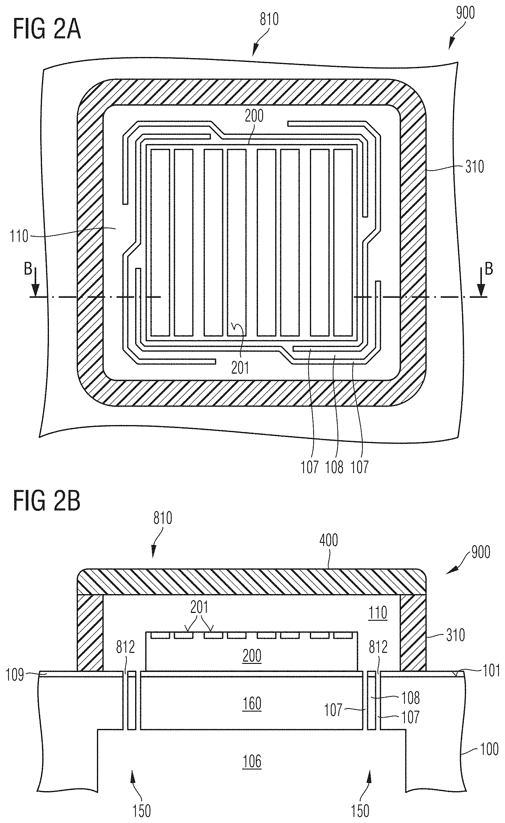 Patent US11774308 Figure 2 – Sensor device including sensor unit for a gaseous medium
