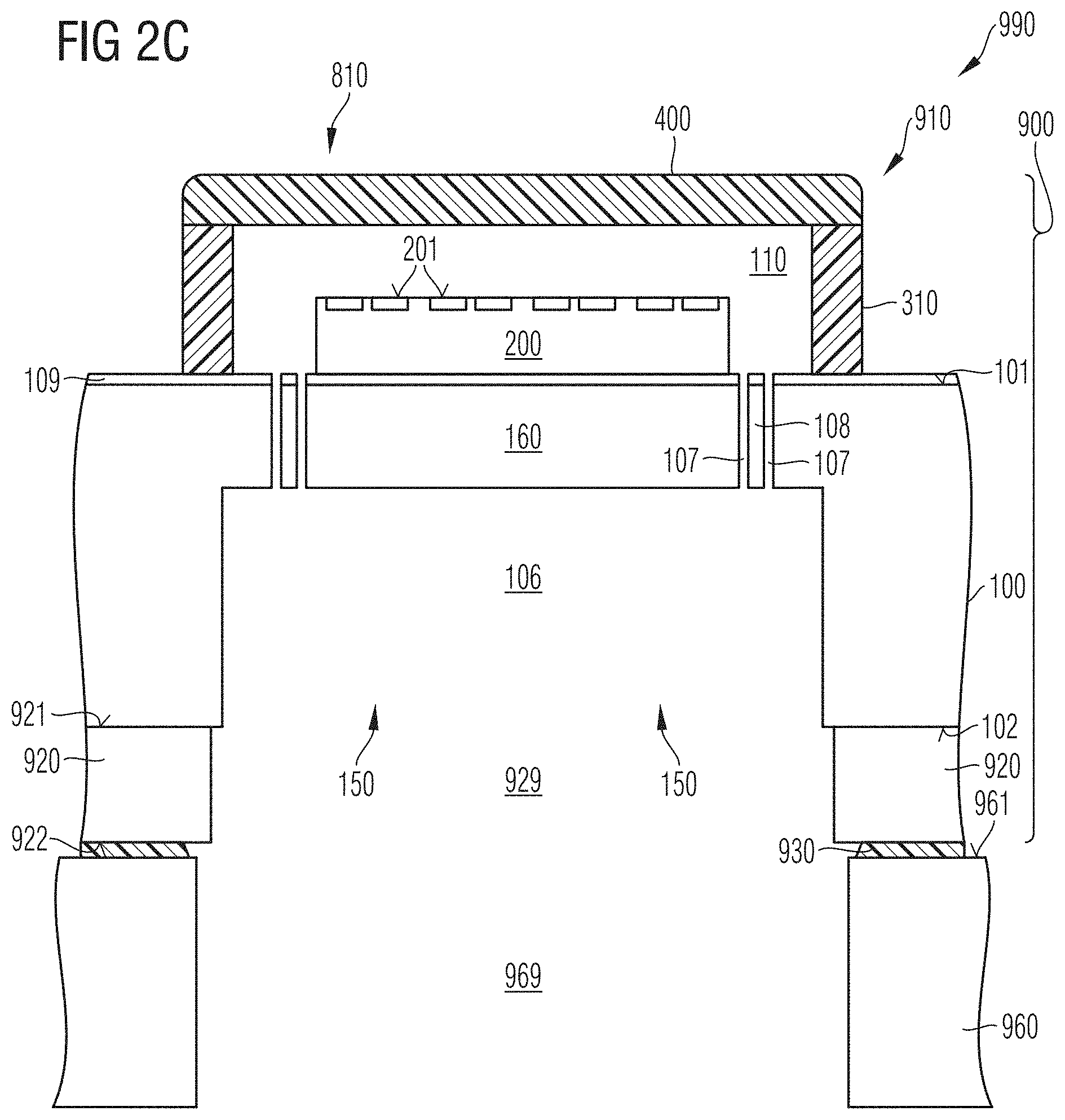 Patent US11774308 Figure 3 – Sensor device including sensor unit for a gaseous medium