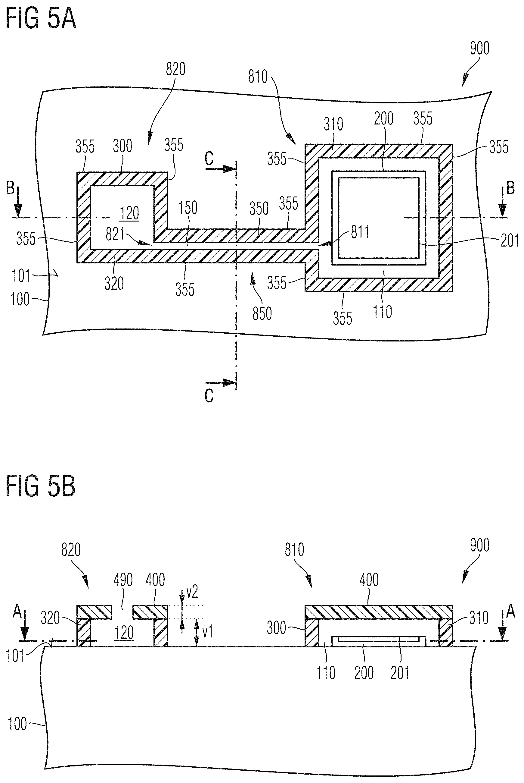 Patent US11774308 Figure 10 – Sensor device including sensor unit for a gaseous medium