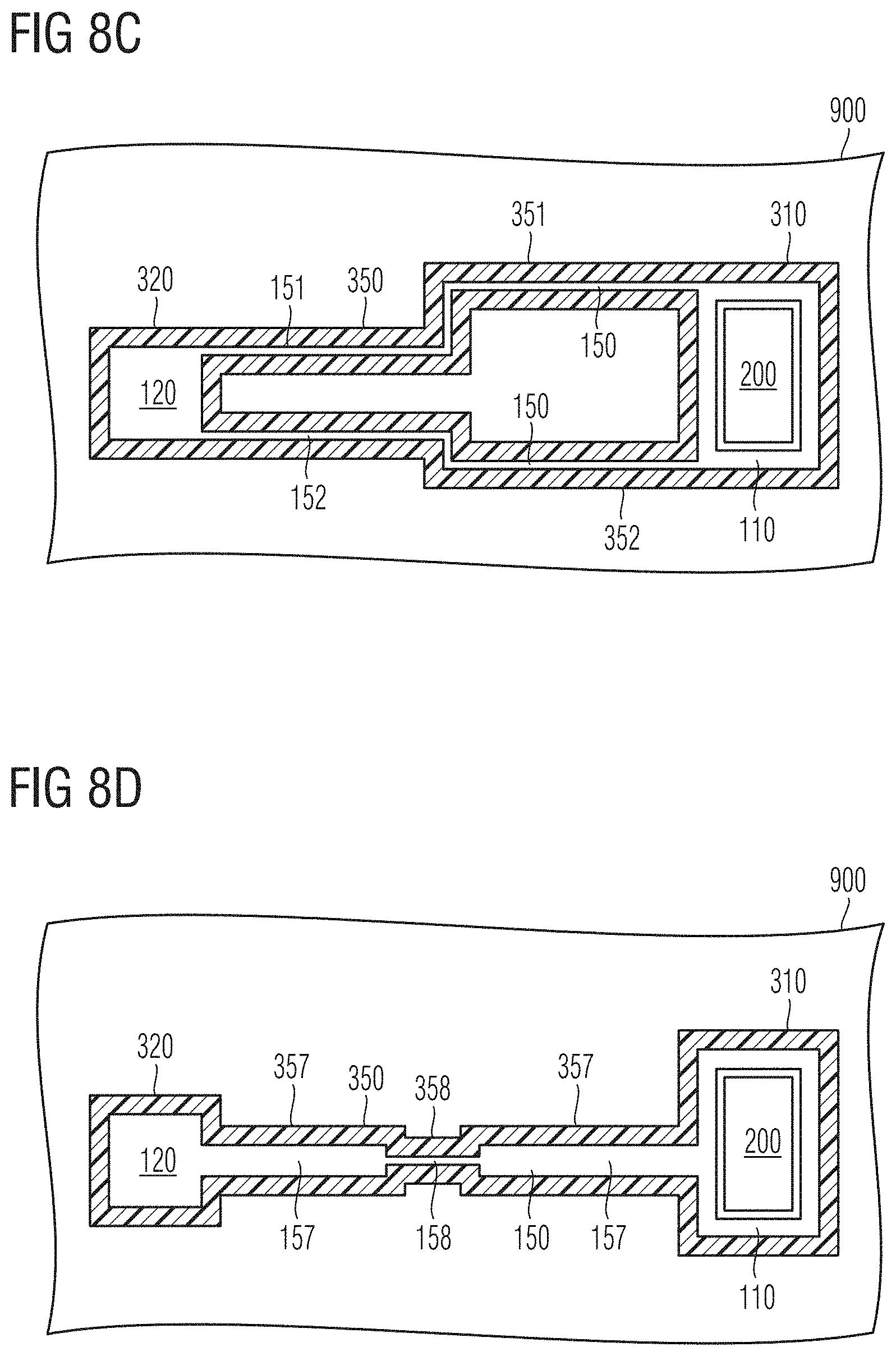 Patent US11774308 Figure 17 – Sensor device including sensor unit for a gaseous medium