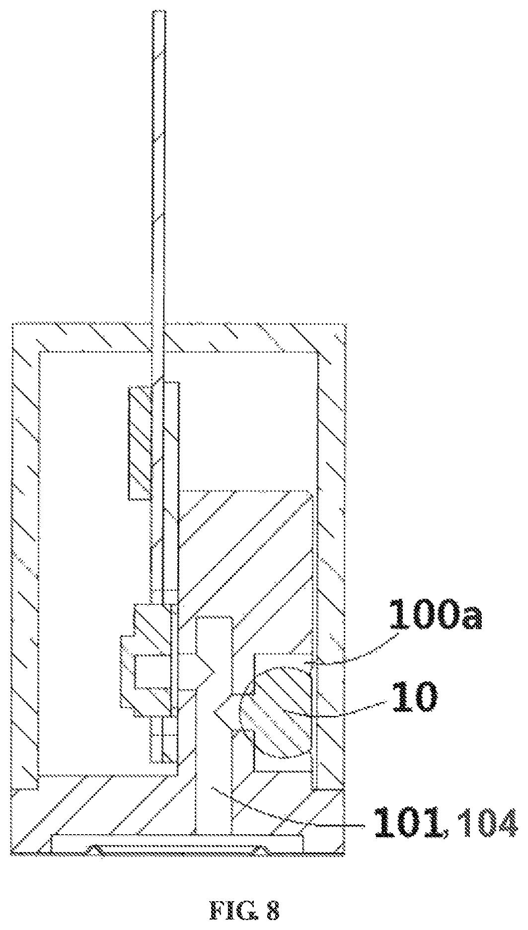 Patent US11774309 Figure 8 – Implantable oil-filled pressure sensor