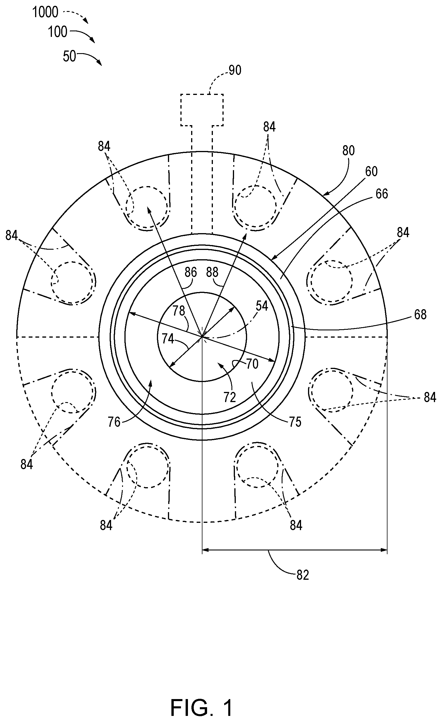 Patent US11774313 Figure 1 – Sealing adapters, pressure testing systems and pressure testing system kits including the same, and associated methods