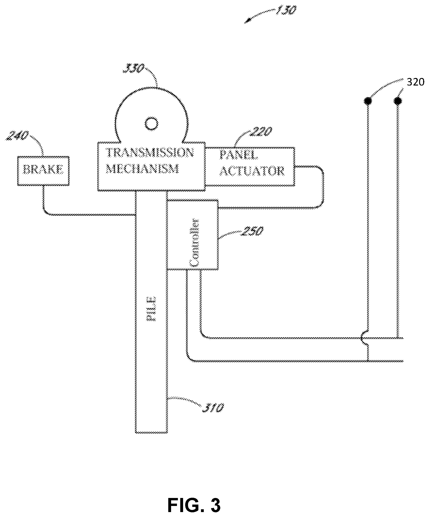 Patent US11774321 Figure 3 – System and method for flexible solar tracker and testing