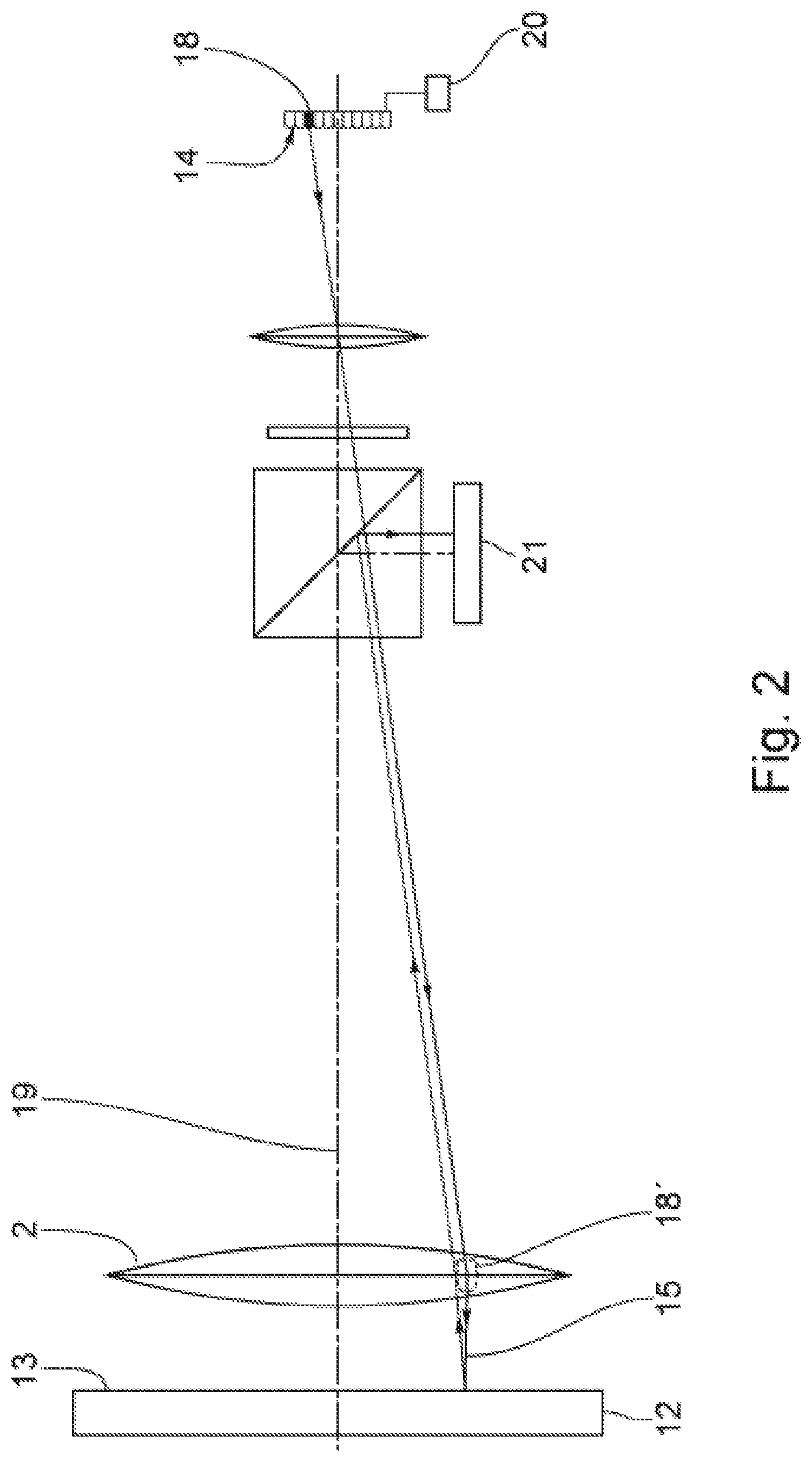 Patent US11774322 Figure 2 – Optical measuring device and method for measuring an optical element