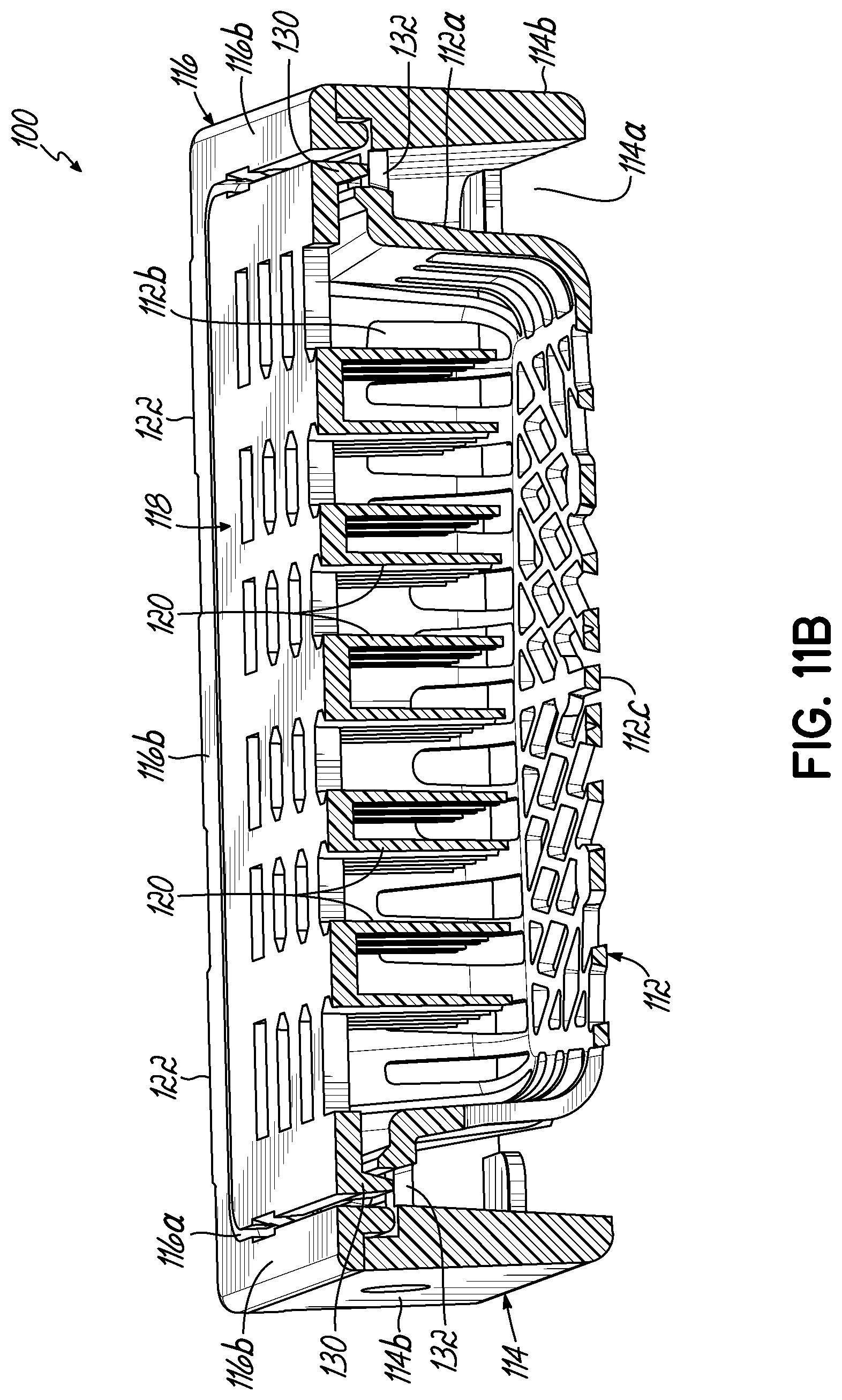 Patent US11774330 Figure 15 – Sectionable cassette and embedding frame with tissue immobilizing separable lid, and methods for preparing biopsy tissue samples