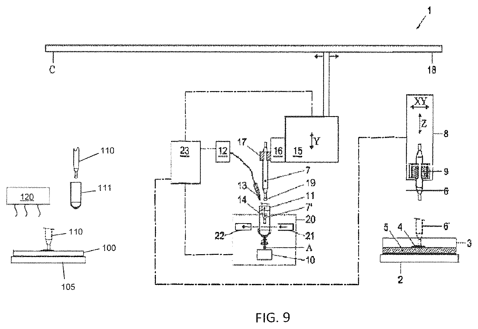 Patent US11774332 Figure 14 – Method of sample preparation for maldi and automated system therefor