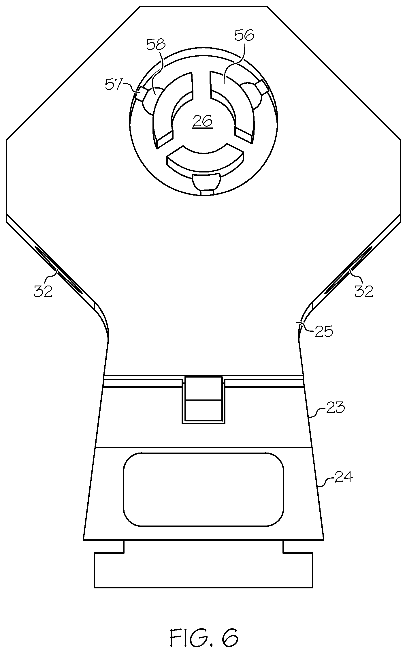 Patent US11774333 Figure 6 – Shaft testing device with non-contact bearing