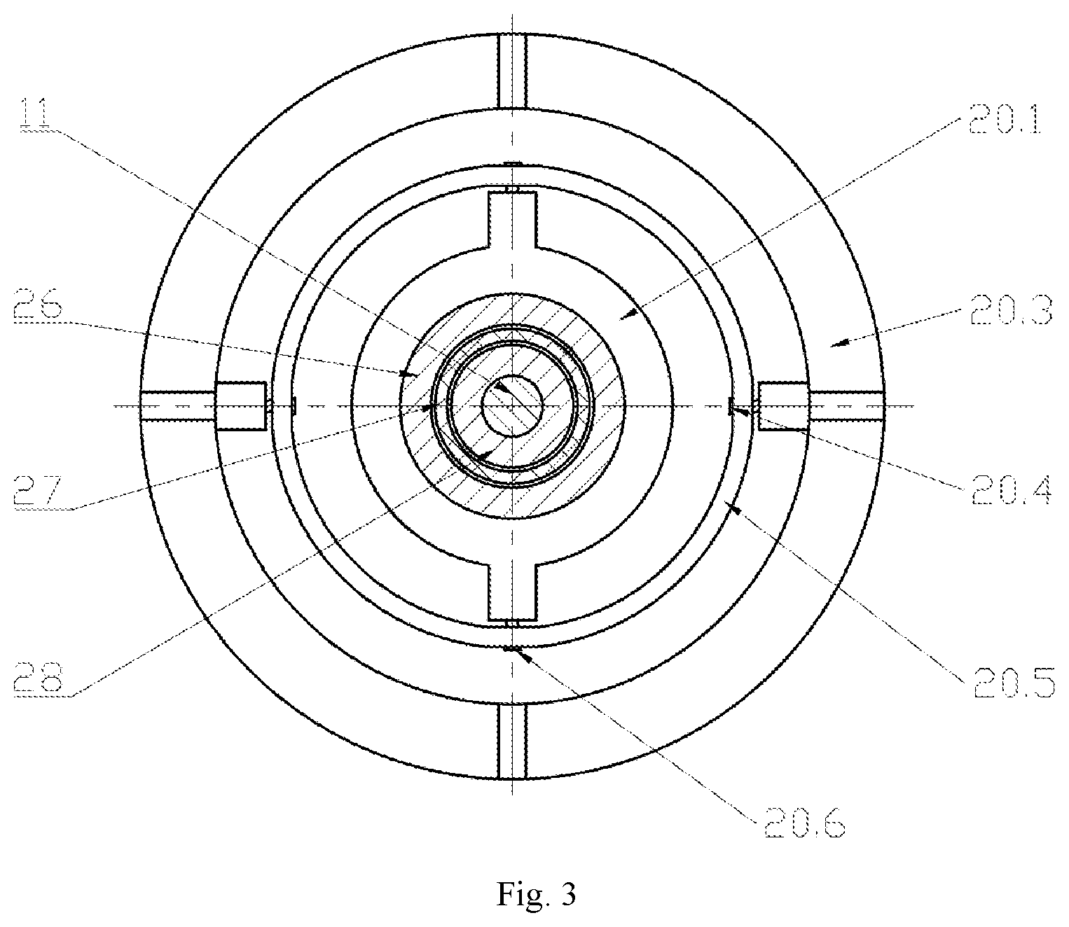 Patent US11774336 Figure 3 – Friction and wear testing platform capable of simulating high-pressure, silt-containing and turbid submarine environment