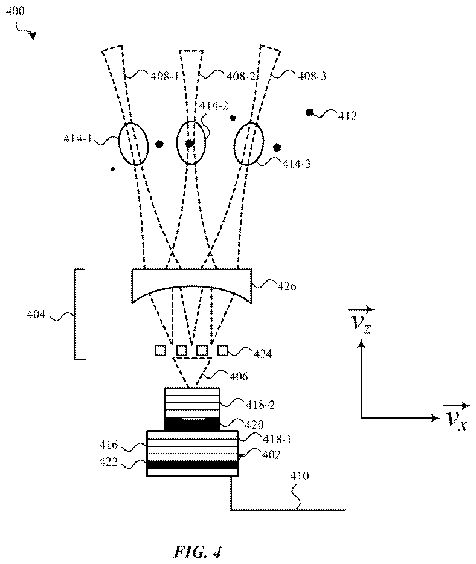 Patent US11774342 Figure 6 – Particulate matter sensors based on split beam self-mixing interferometry sensors