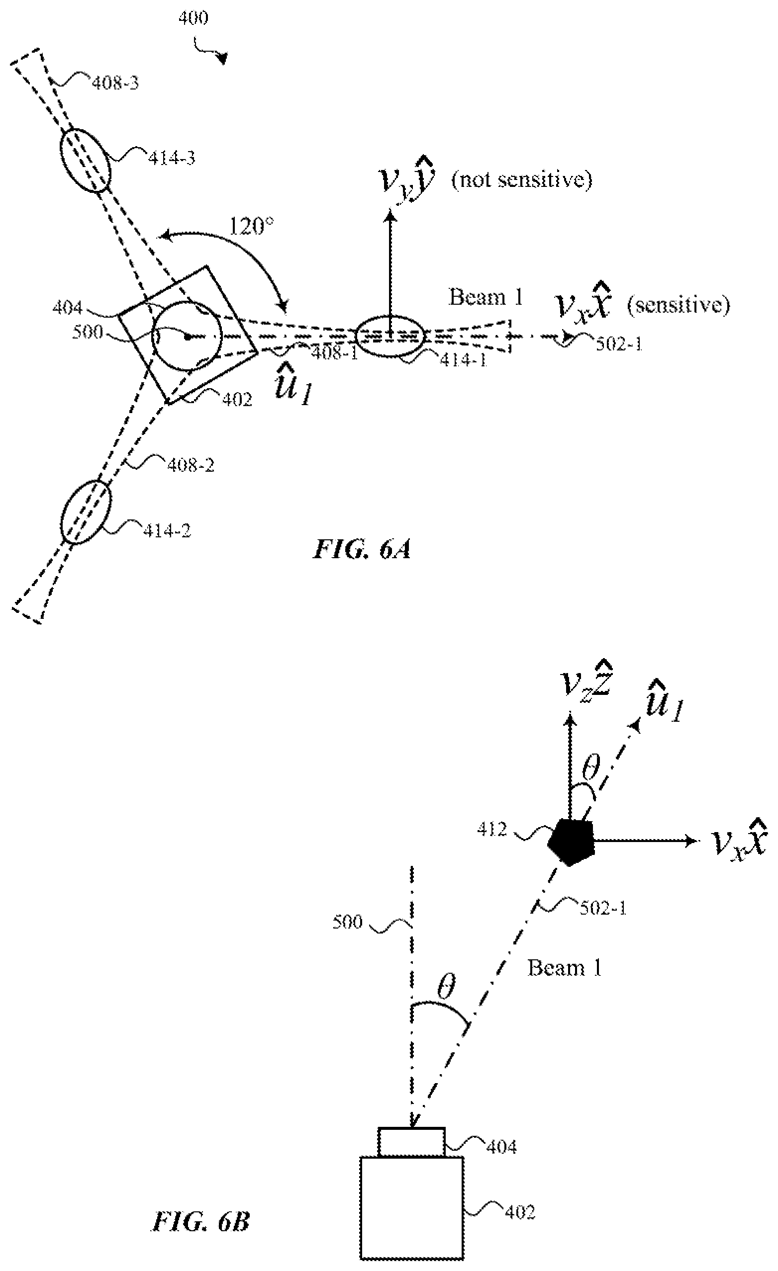 Patent US11774342 Figure 8 – Particulate matter sensors based on split beam self-mixing interferometry sensors