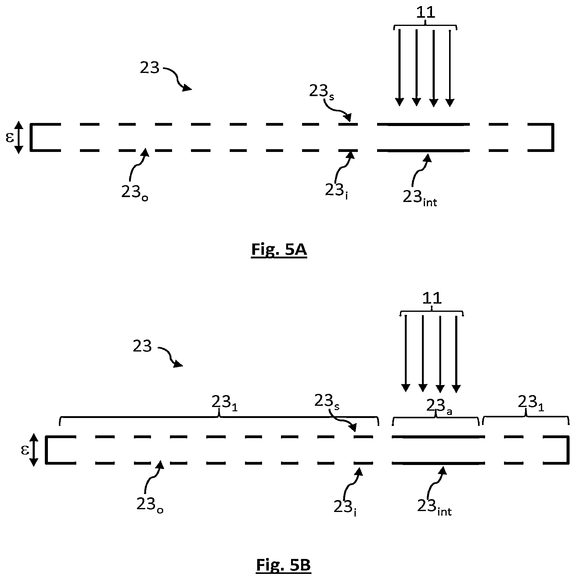 Patent US11774347 Figure 4 – Photoacoustic detecting device comprising a protective membrane