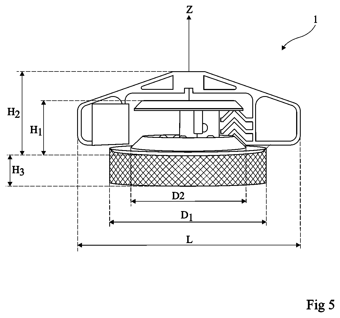 Patent US11774359 Figure 4 – Smoke detector