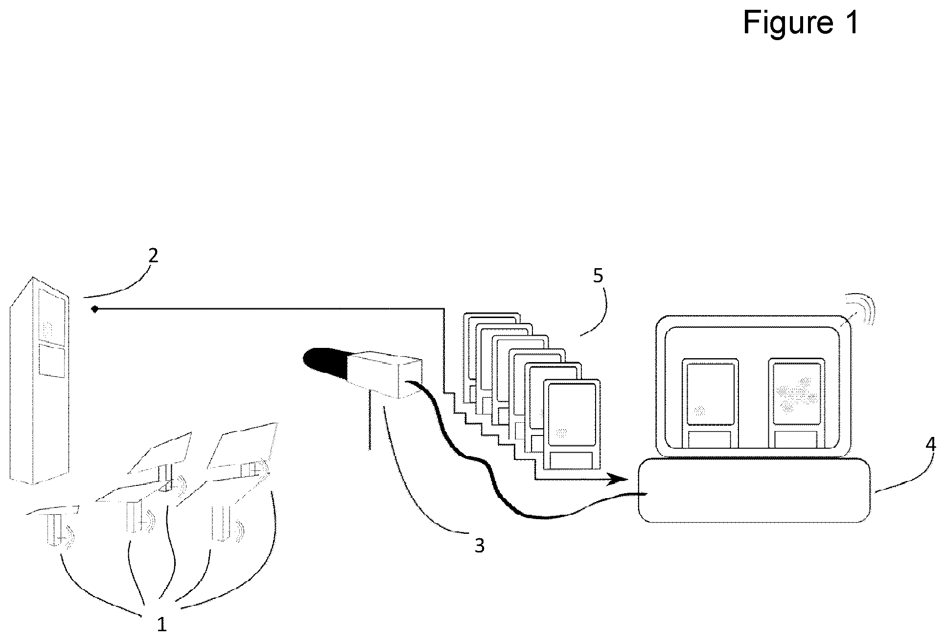 Patent US11774360 — Method for determining relative degrees of reflectance of a measurement surface — Figure 1