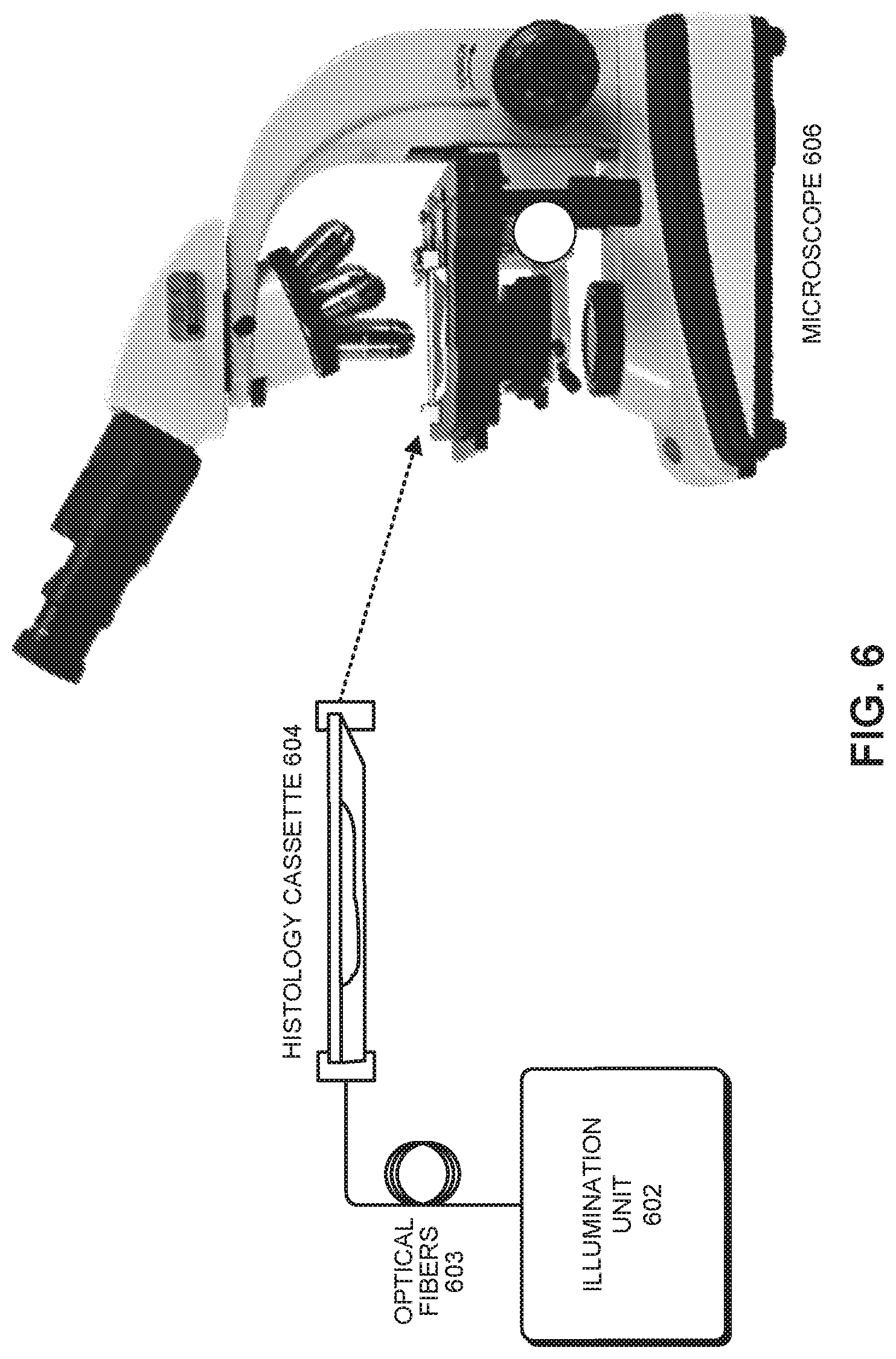 Patent US11774361 Figure 5 – Waveguide-based side-illumination technique for muse microscopy and associated histology cassettes