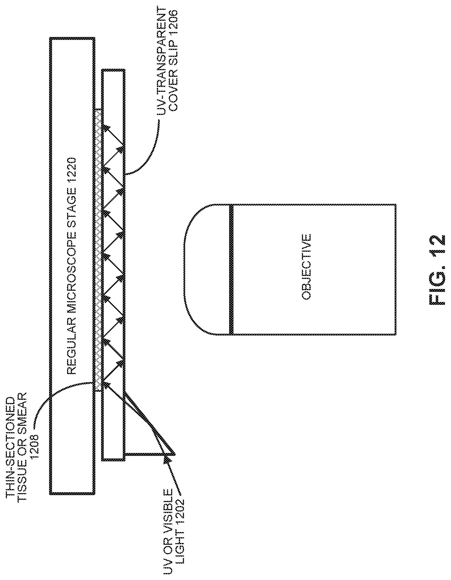 Patent US11774361 Figure 11 – Waveguide-based side-illumination technique for muse microscopy and associated histology cassettes