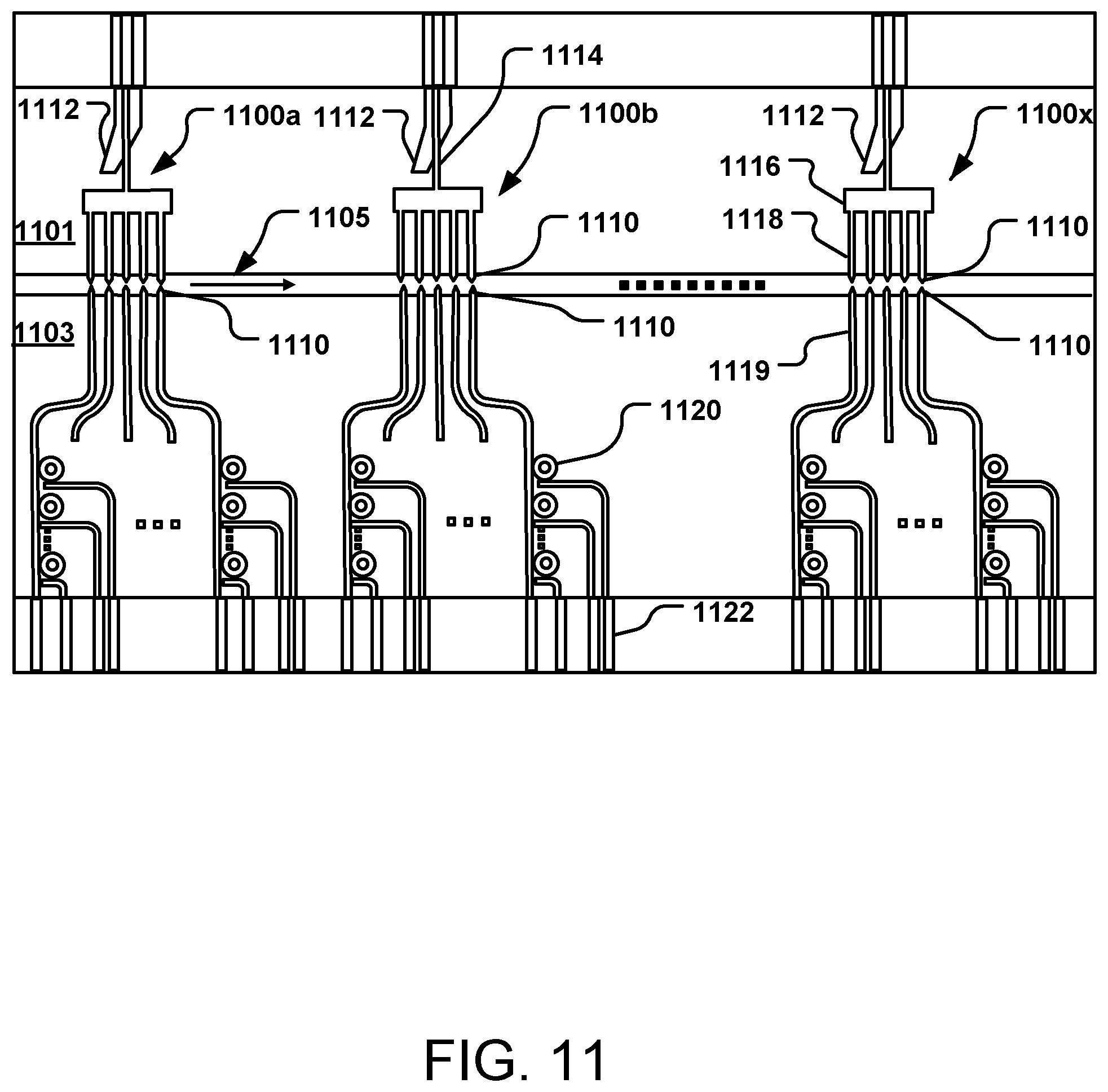 Patent US11774366 Figure 11 – Sequencing nucleic acids via surface enhanced Raman spectroscopy