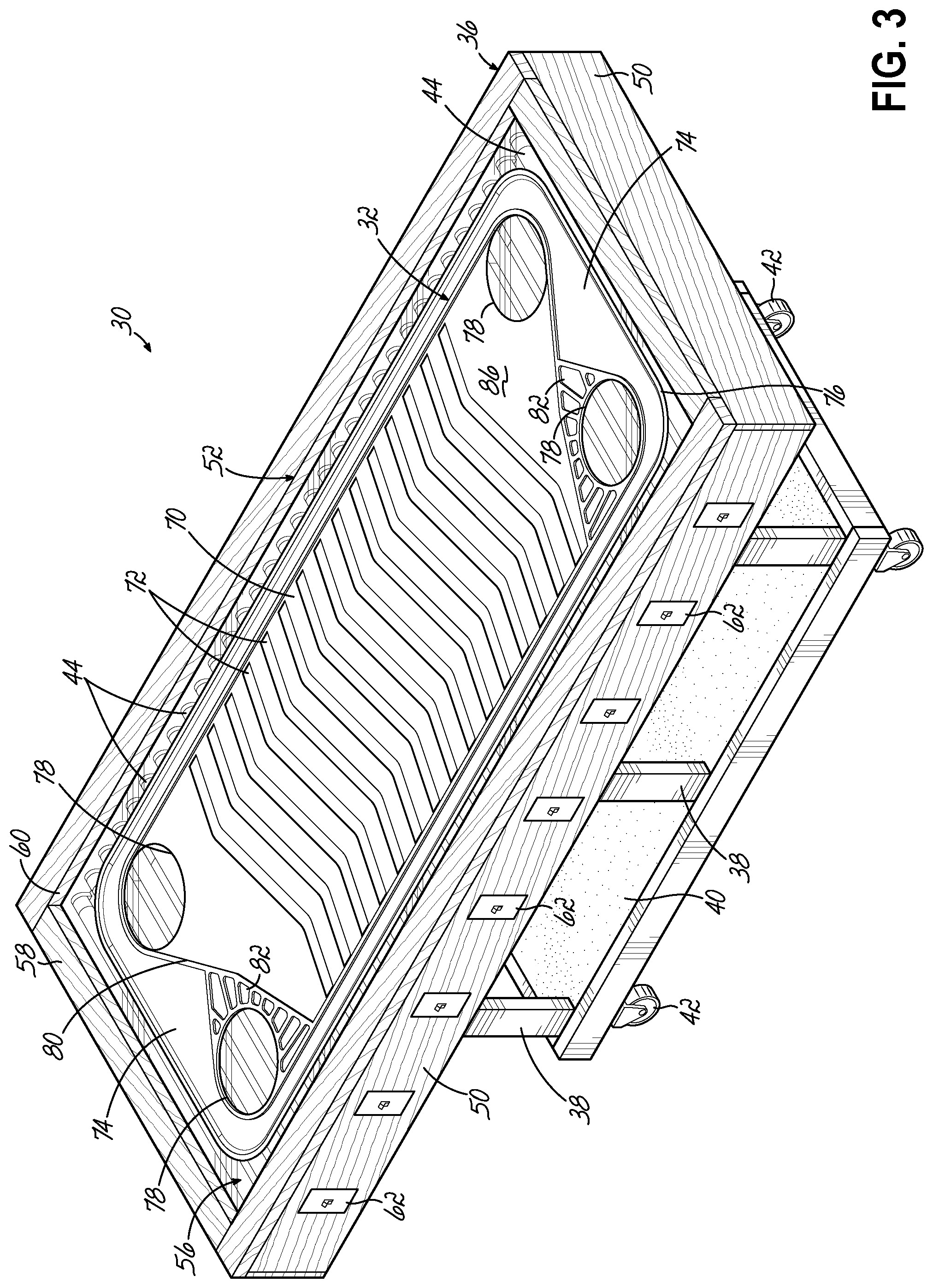 Patent US11774368 Figure 5 – Light table apparatus and methods for inspecting heat exchanger plates for defects using light