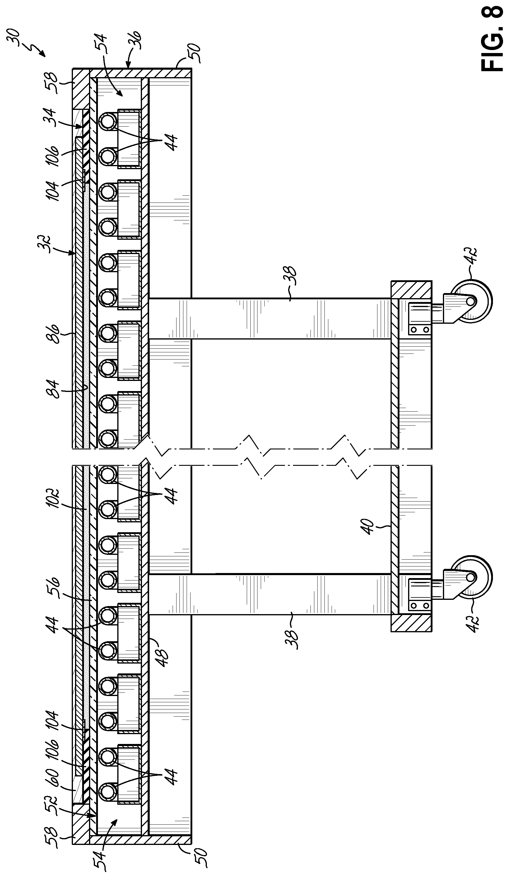 Patent US11774368 Figure 9 – Light table apparatus and methods for inspecting heat exchanger plates for defects using light