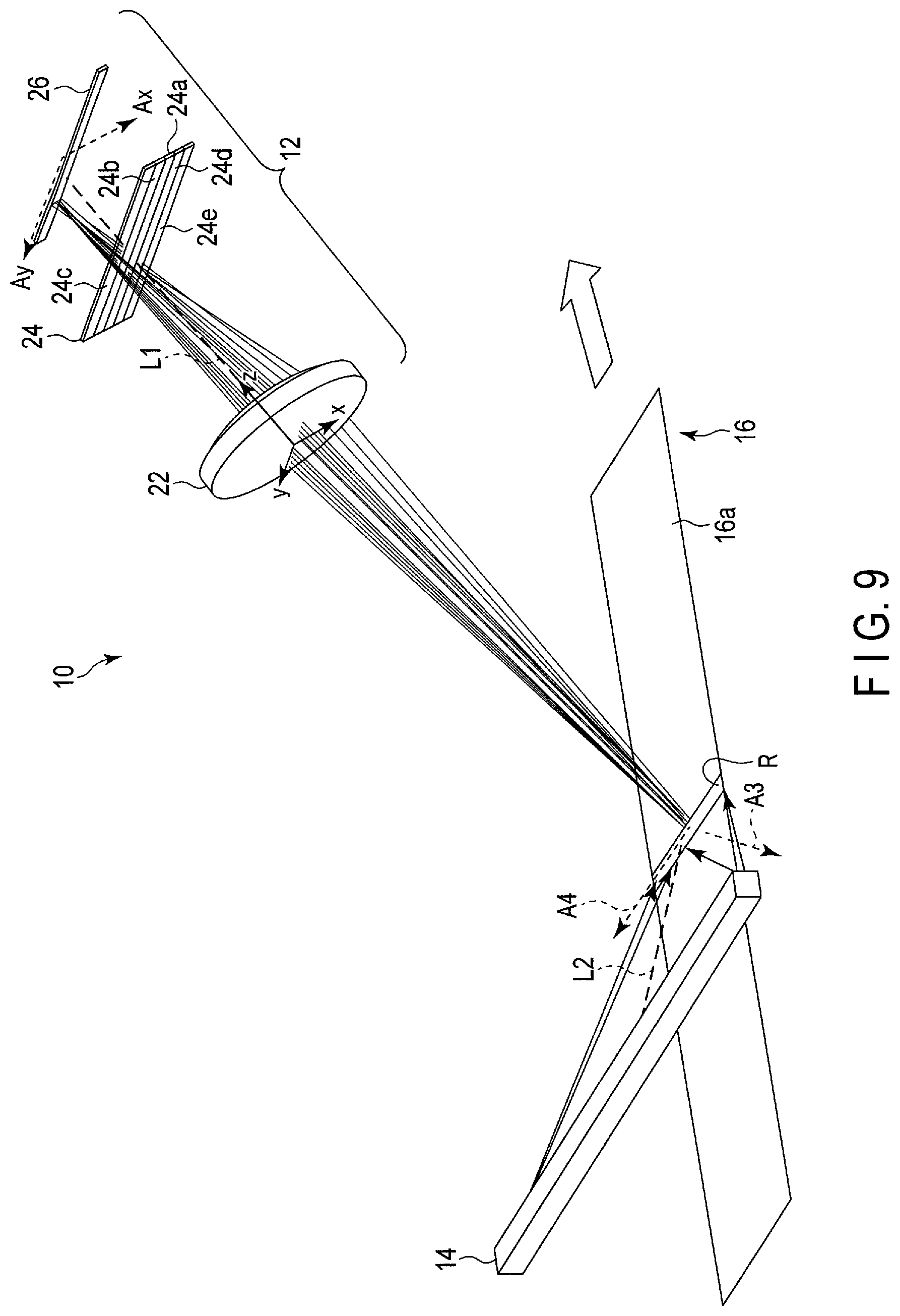 Patent US11774369 Figure 8 – Optical imaging apparatus, optical inspection apparatus, and optical inspection method