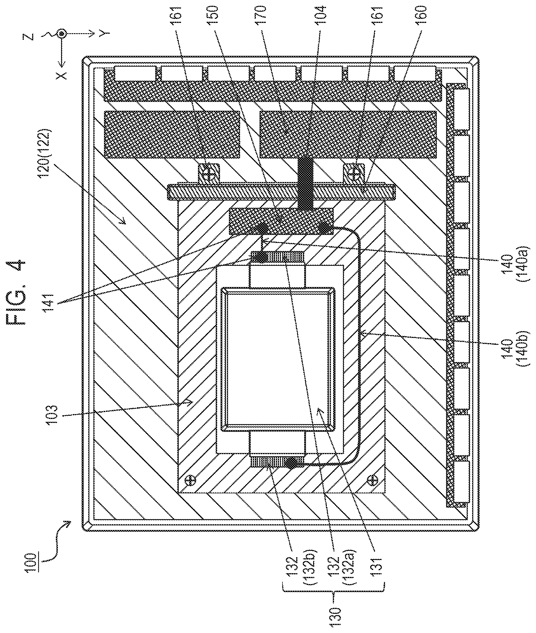 Patent US11774376 Figure 4 – Power supply unit and radiation imaging apparatus including the same