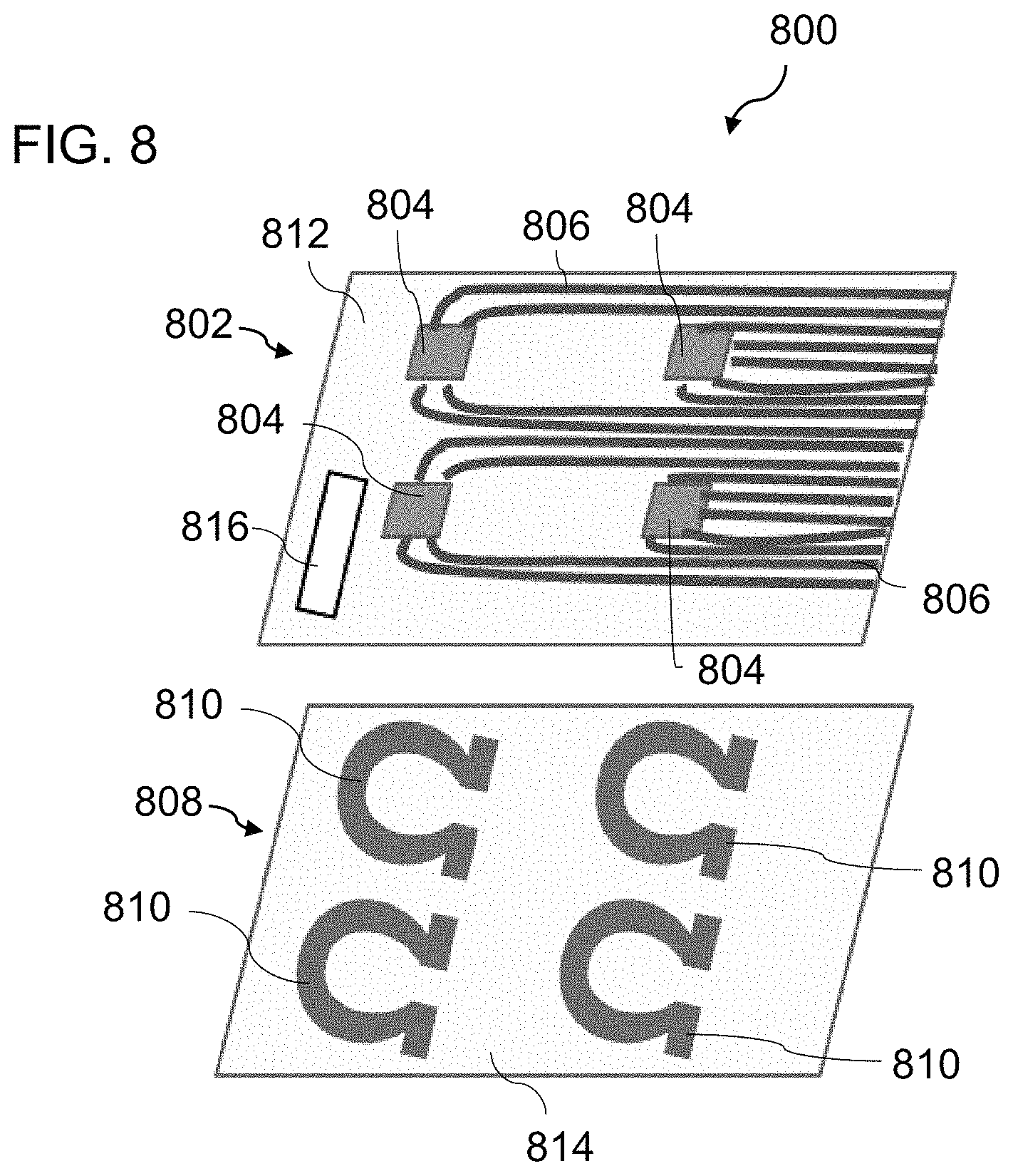 Patent US11774384 Figure 8 – Spin defect magnetometry pixel array