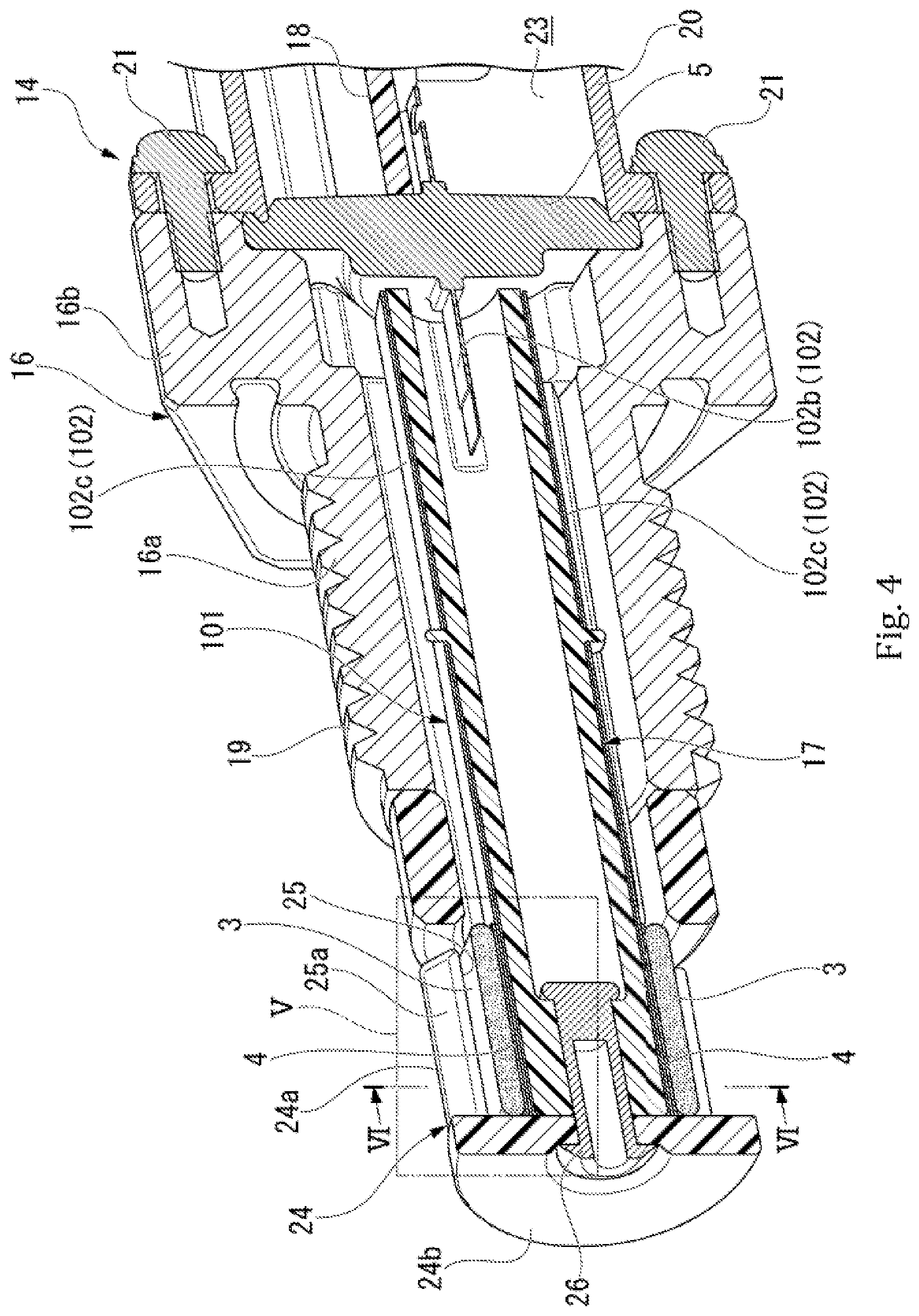 Patent US11774387 Figure 3 – Wiring structure, conductive particle detecting device, and speed reducer