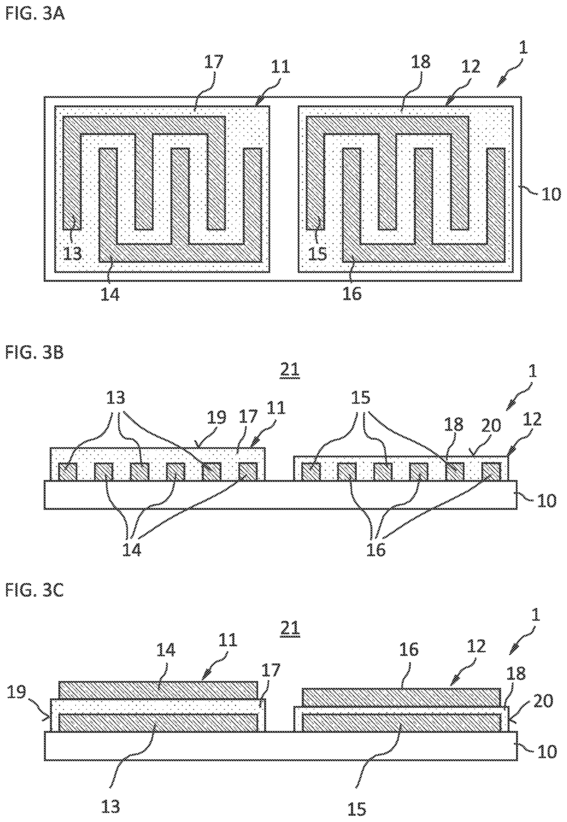 Patent US11774389 Figure 3 – Monolithic sensor arrangement, manufacturing method and measurement method