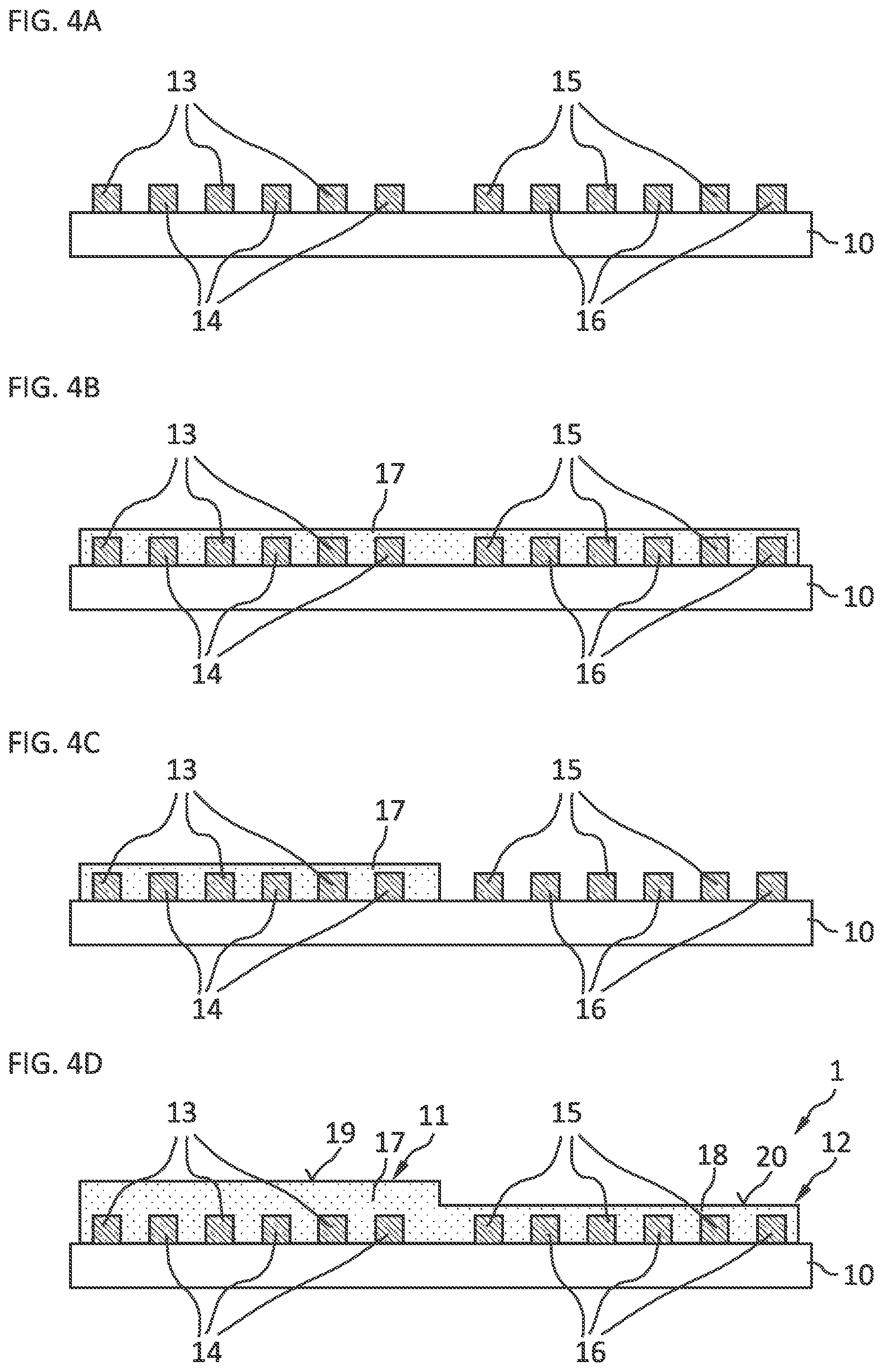 Patent US11774389 Figure 4 – Monolithic sensor arrangement, manufacturing method and measurement method