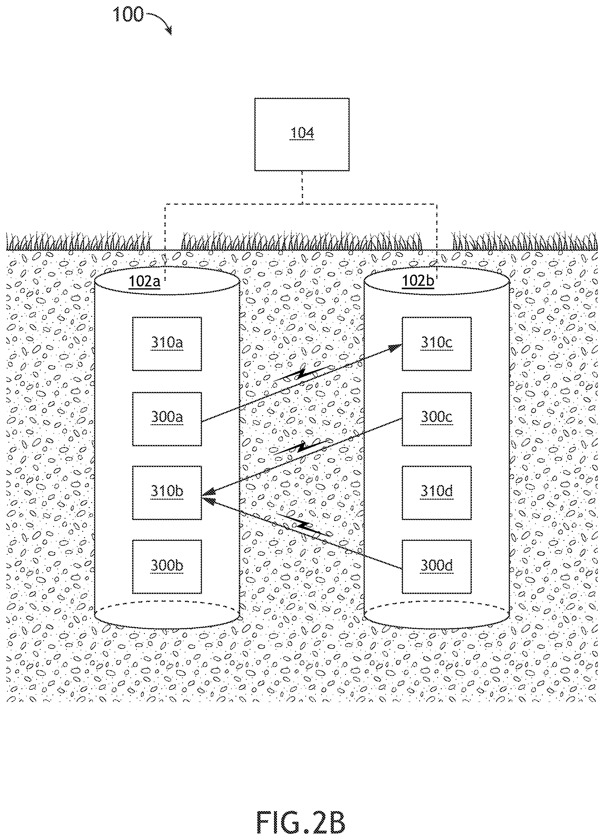 Patent US11774390 Figure 3 – Sensor for underground soil measurement