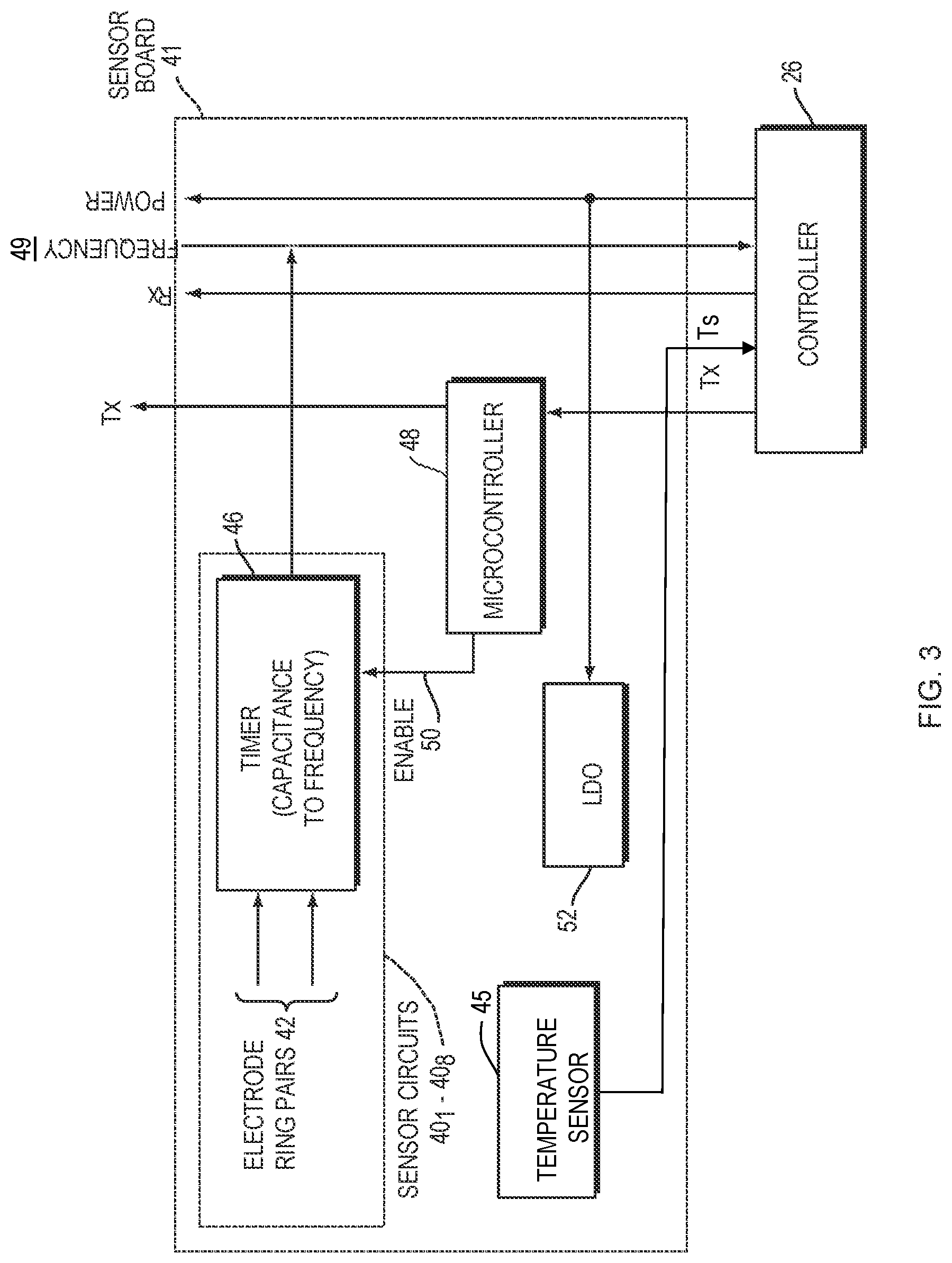 Patent US11774391 Figure 3 – Grease interceptor level analyzer