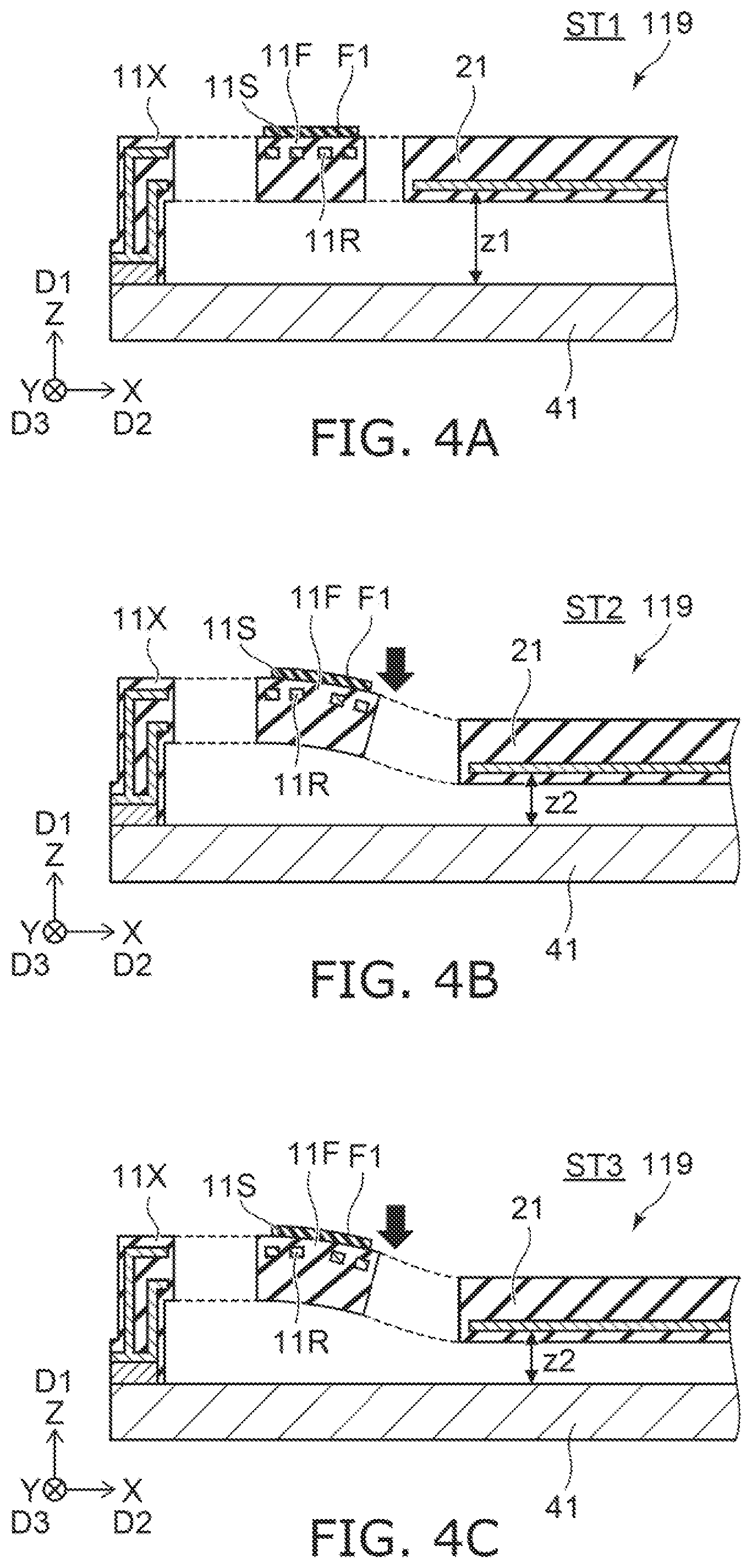 Patent US11774393 Figure 4 – Sensor and capacitor device