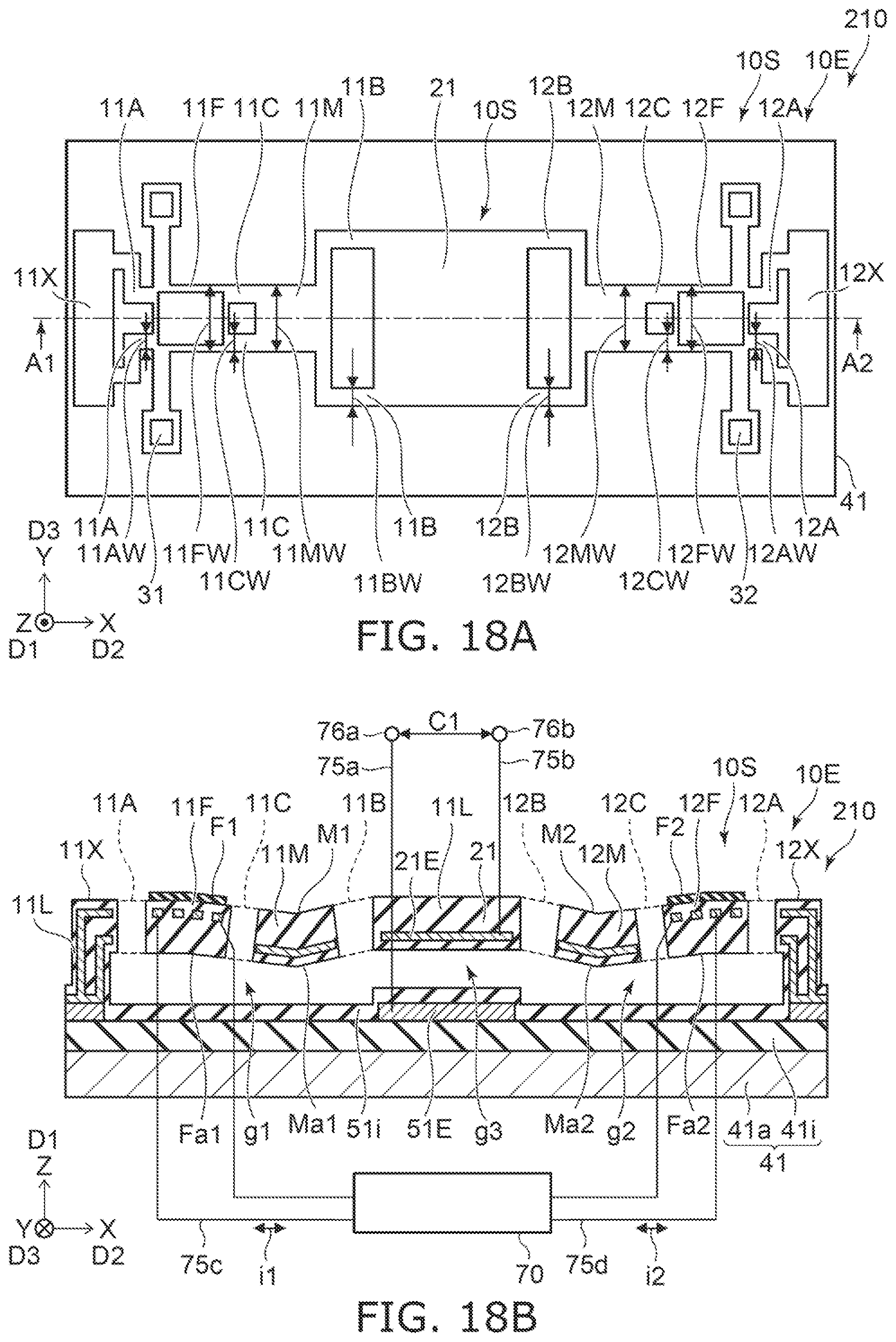 Patent US11774393 Figure 17 – Sensor and capacitor device
