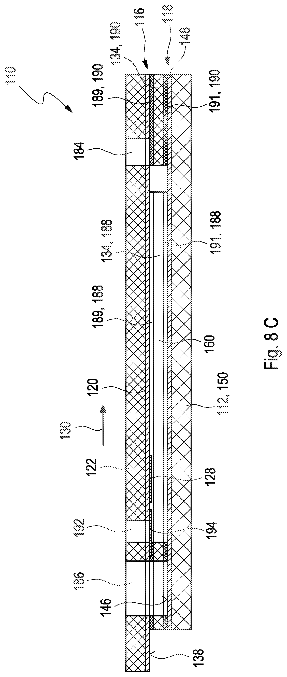 Patent US11774395 Figure 9 – Test element for electrochemically detecting at least one analyte