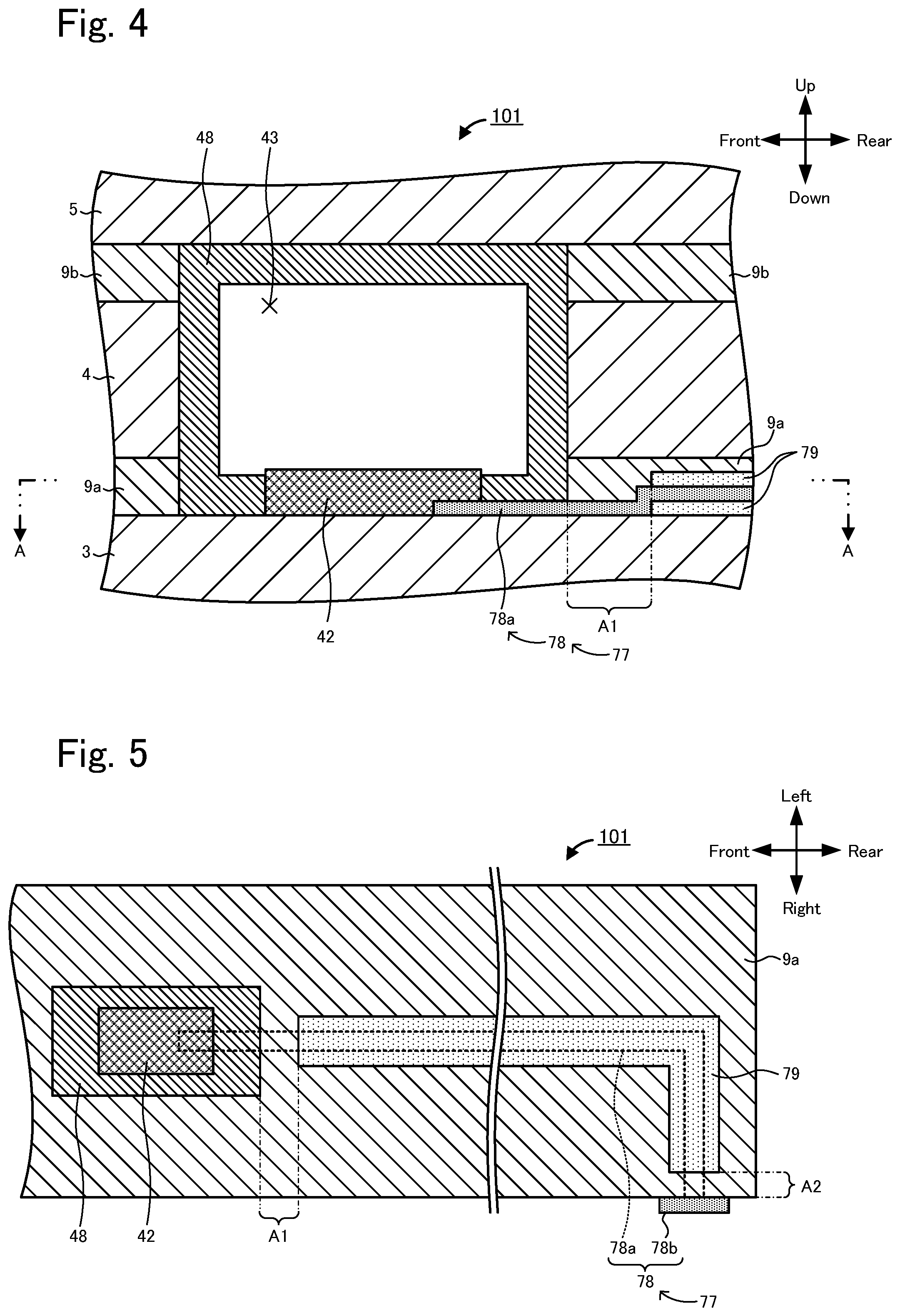 Patent US11774398 Figure 4 – Sensor element and gas sensor