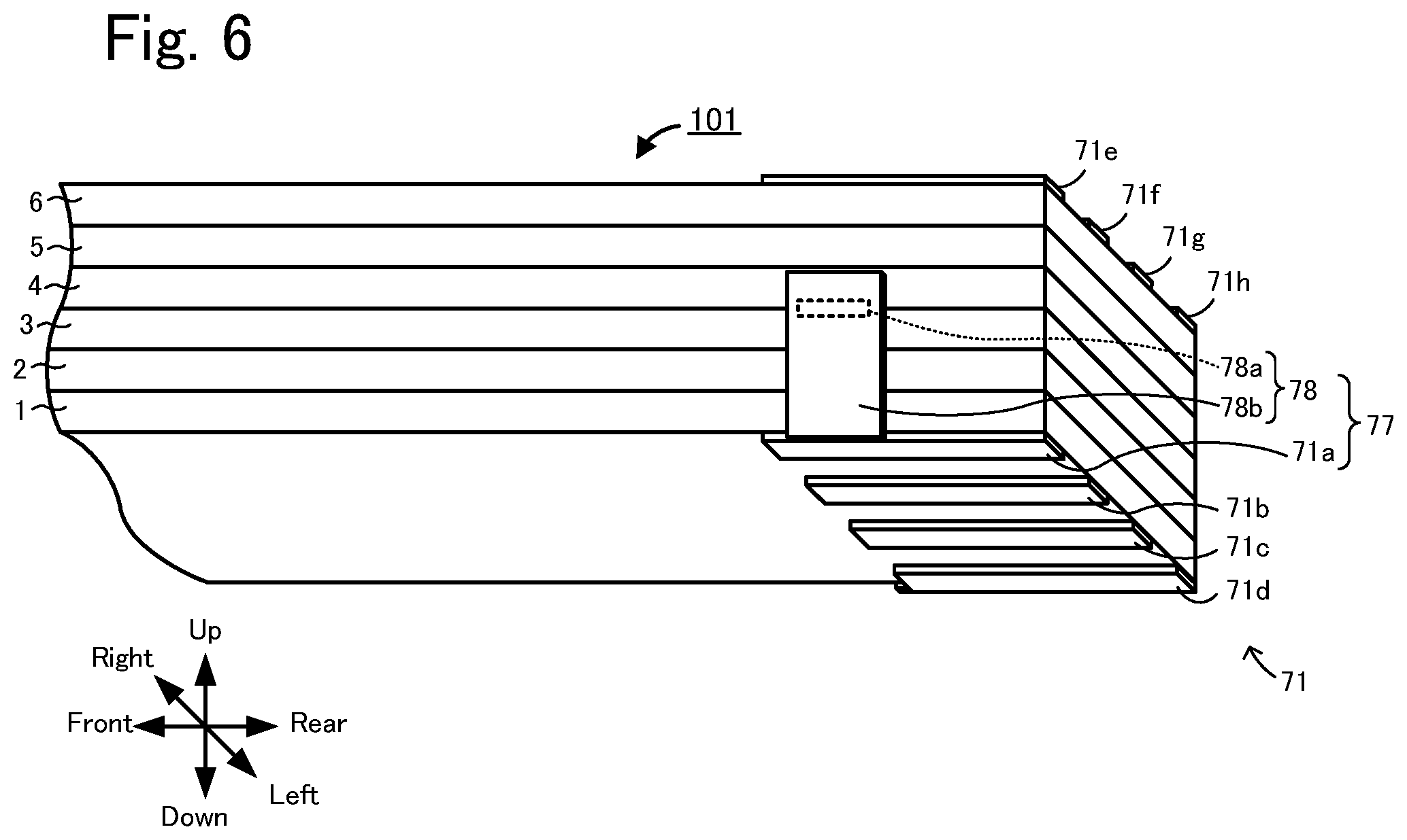 Patent US11774398 Figure 5 – Sensor element and gas sensor