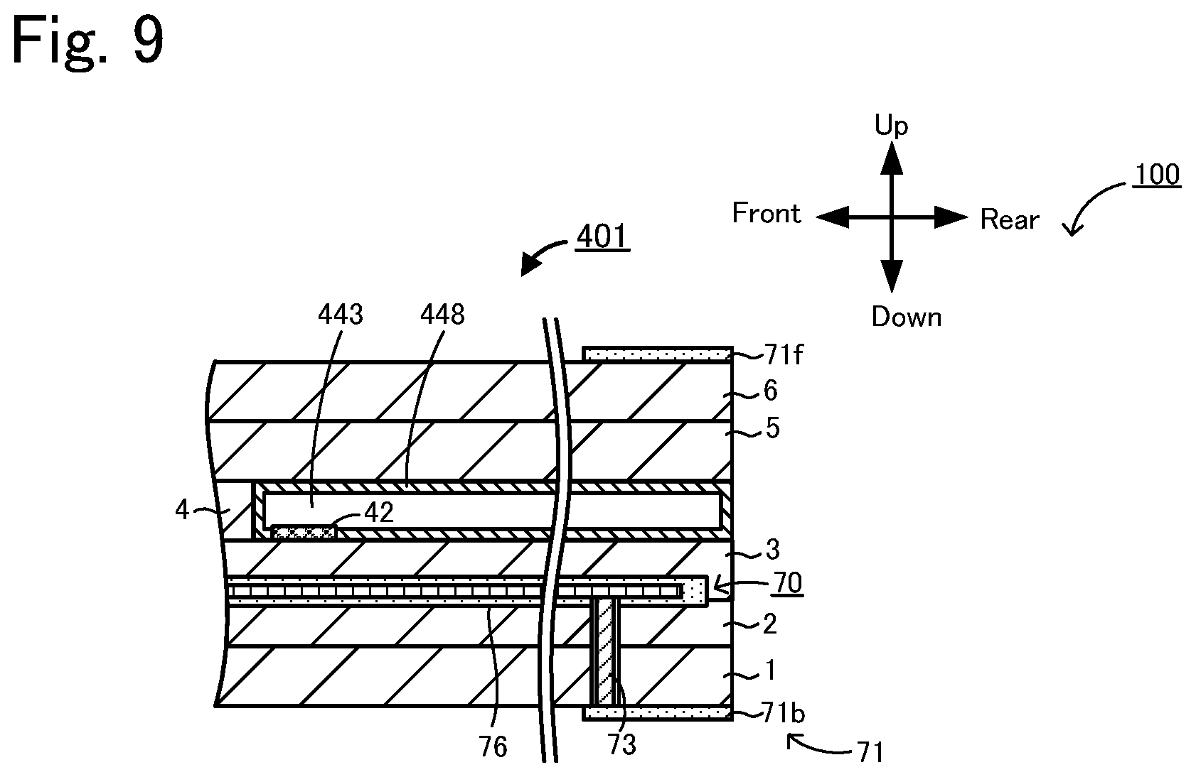 Patent US11774398 Figure 7 – Sensor element and gas sensor
