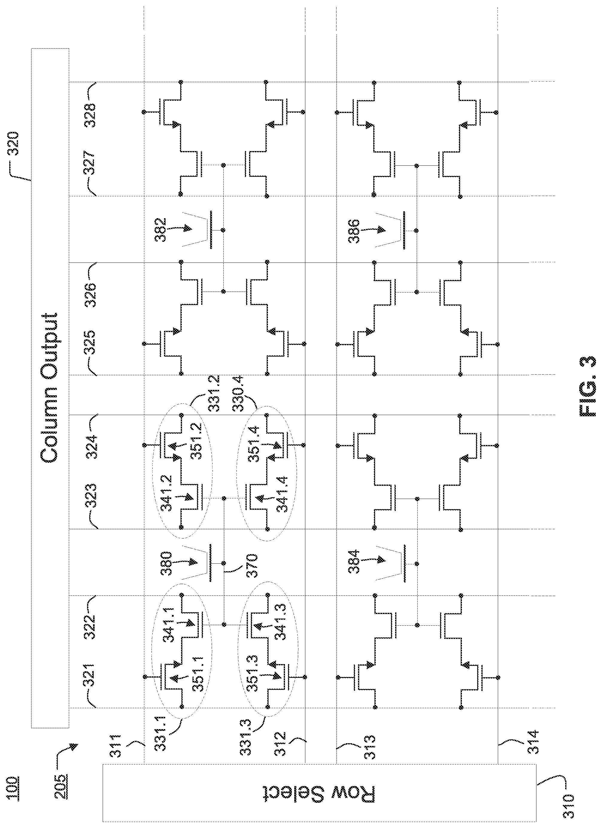 Patent US11774401 Figure 3 – Chemical sensor array having multiple sensors per well