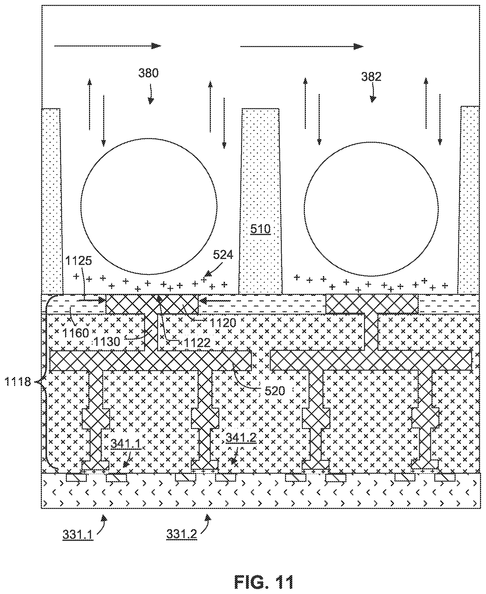 Patent US11774401 Figure 9 – Chemical sensor array having multiple sensors per well