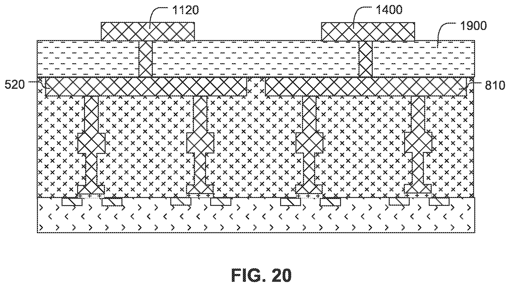 Patent US11774401 Figure 14 – Chemical sensor array having multiple sensors per well