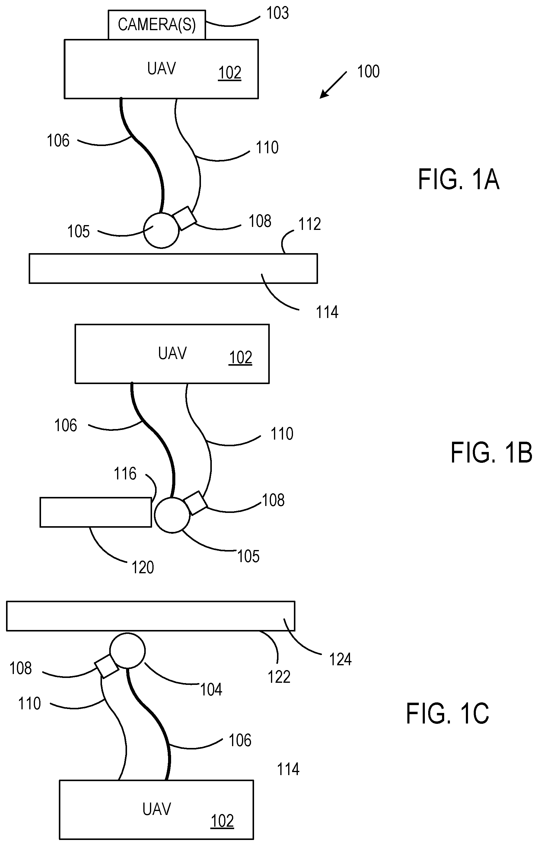 Patent US11774407 Figure 1 – UAV-based acoustic technique for mapping defects in civil infrastructure