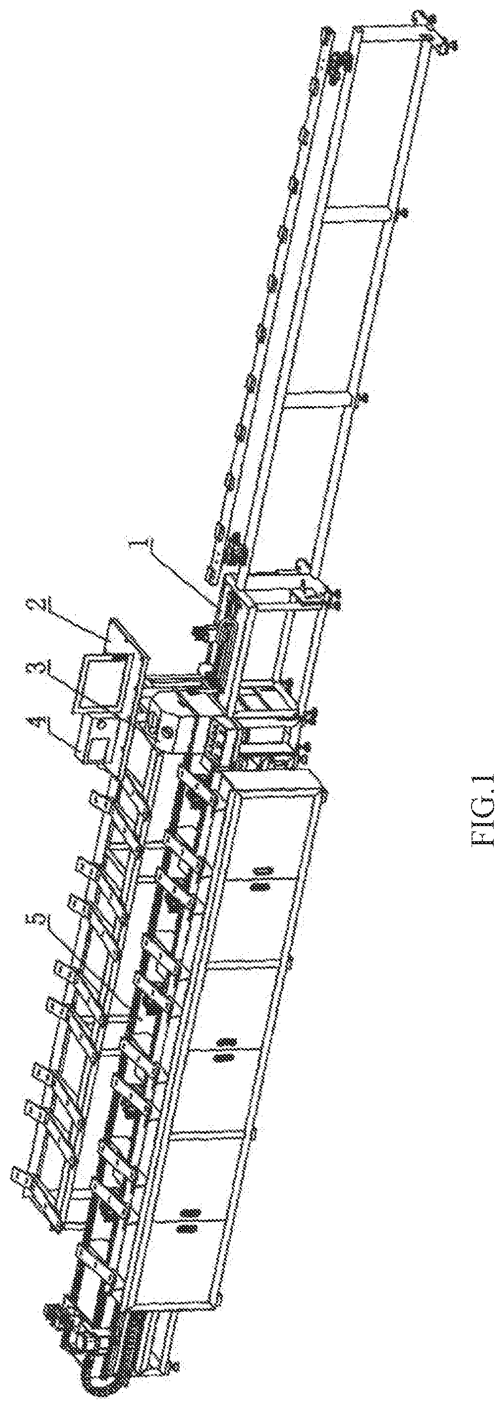 Patent US11774410 Figure 1 – Small-diameter wire/rod/tube ultrasonic detection system without end blind area