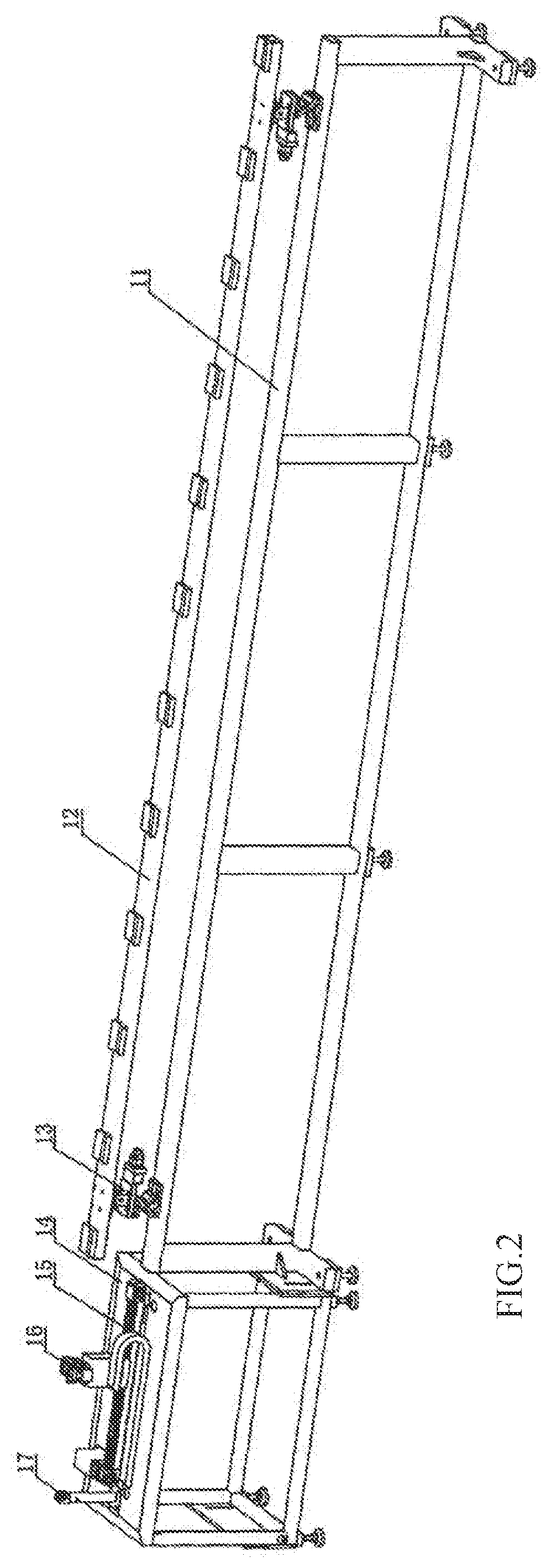 Patent US11774410 Figure 2 – Small-diameter wire/rod/tube ultrasonic detection system without end blind area