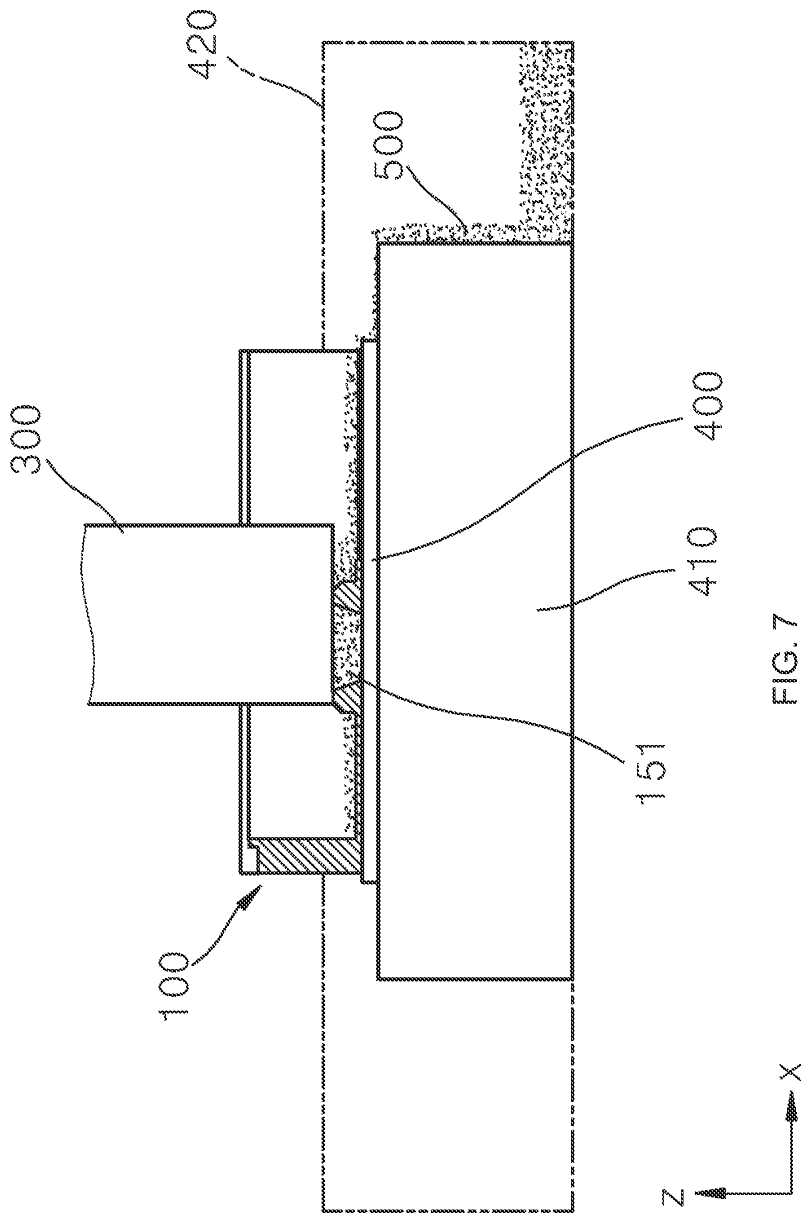 Patent US11774411 Figure 7 – Jig for supplying ultrasonic medium and apparatus for fast scanning with circulating ultrasonic medium